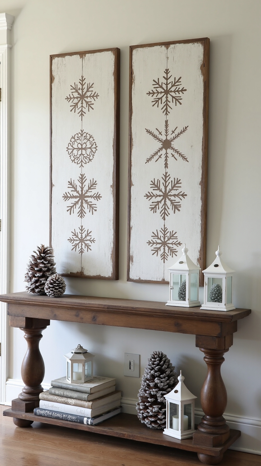 personalized winter welcome decor inspiration