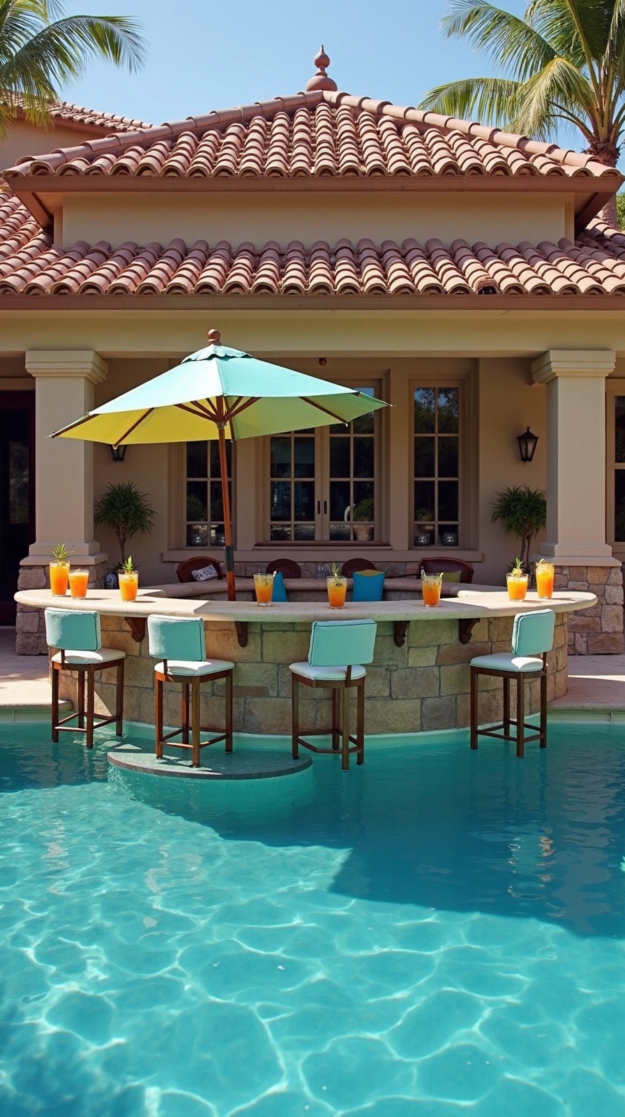 poolside resort style entertainment destination