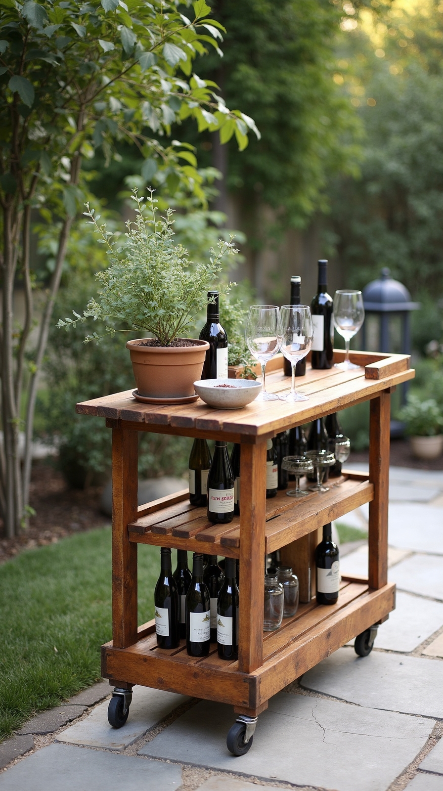 portable diy versatile entertaining ready