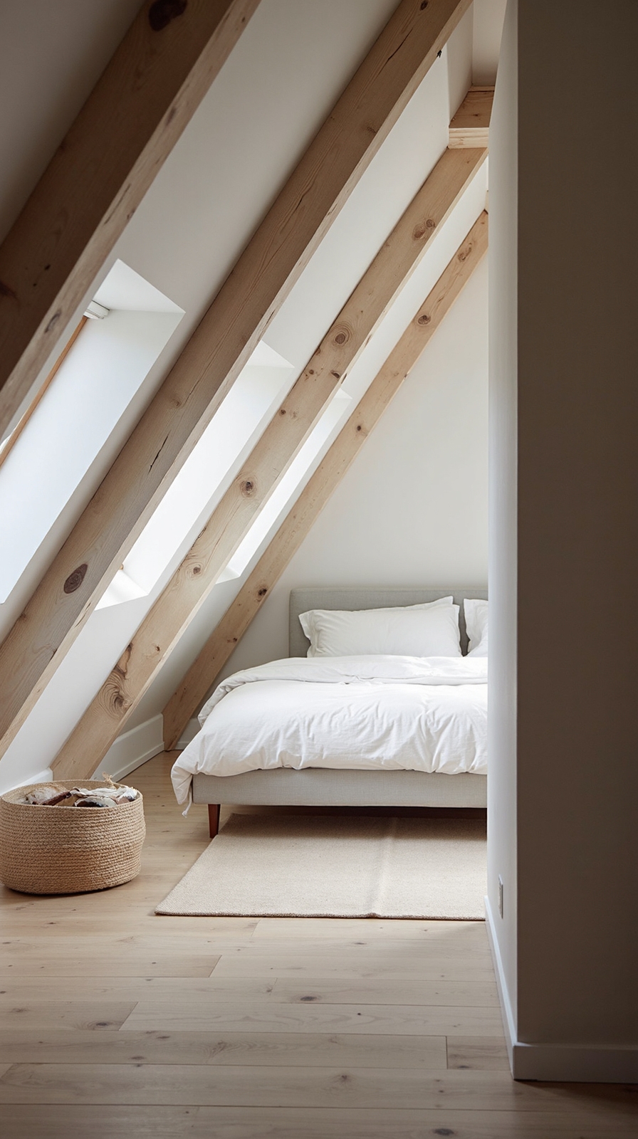 position bed against tallest