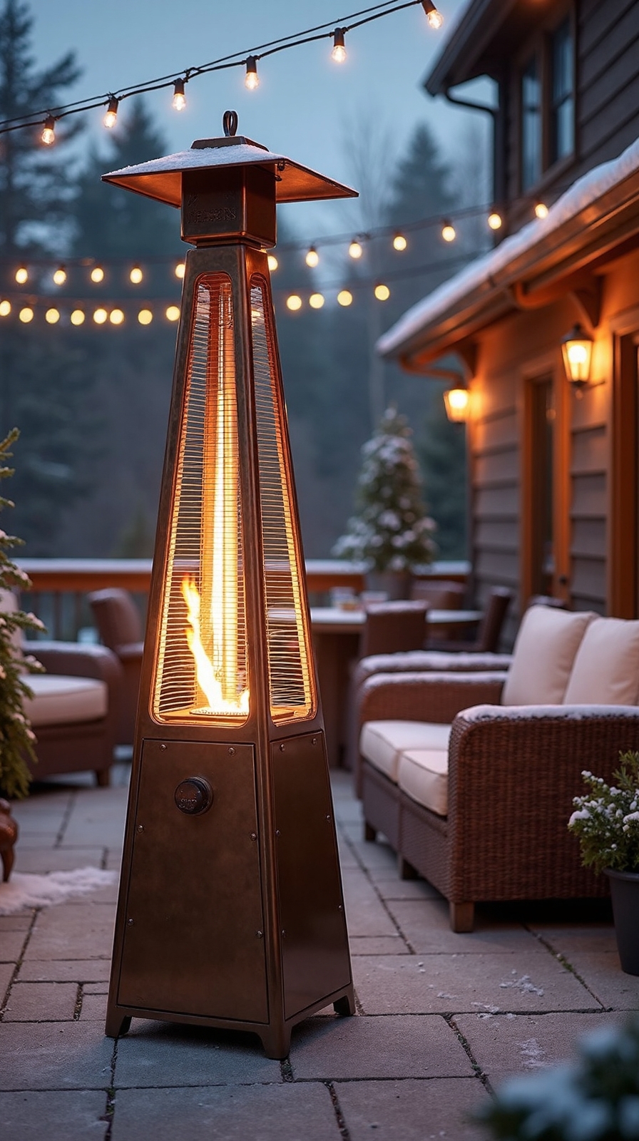 powerful durable efficient outdoor patio heater