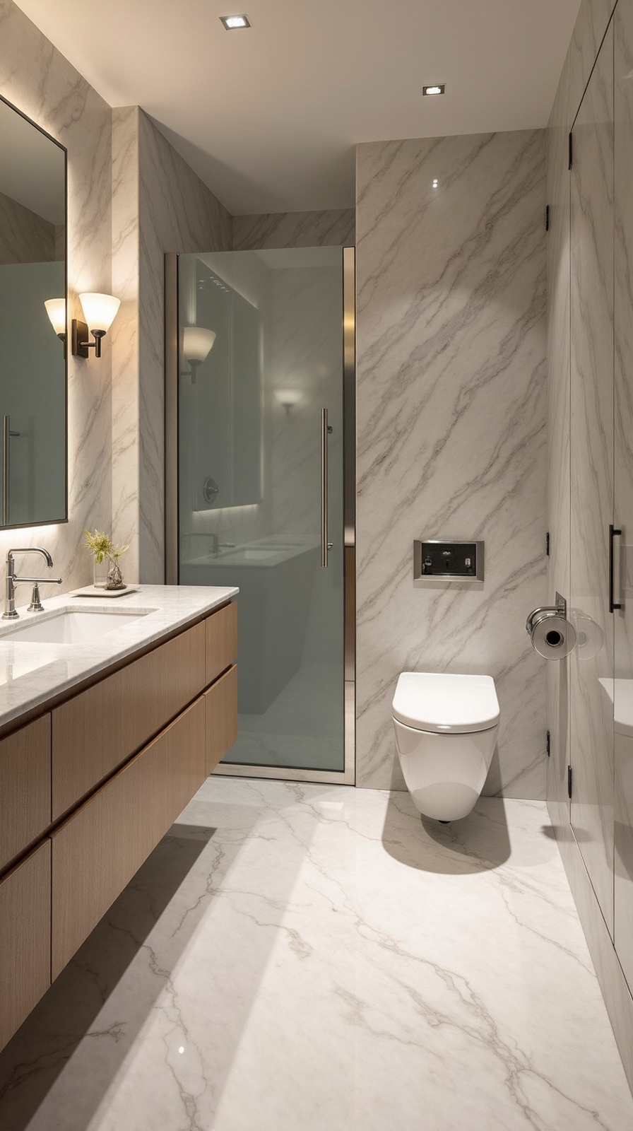 private toilet room oasis