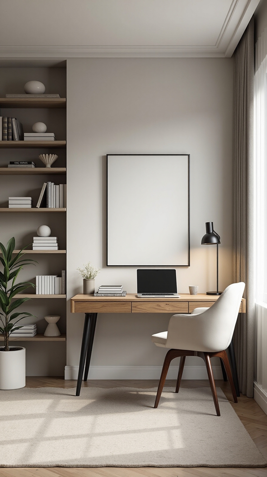 professional home office backdrops