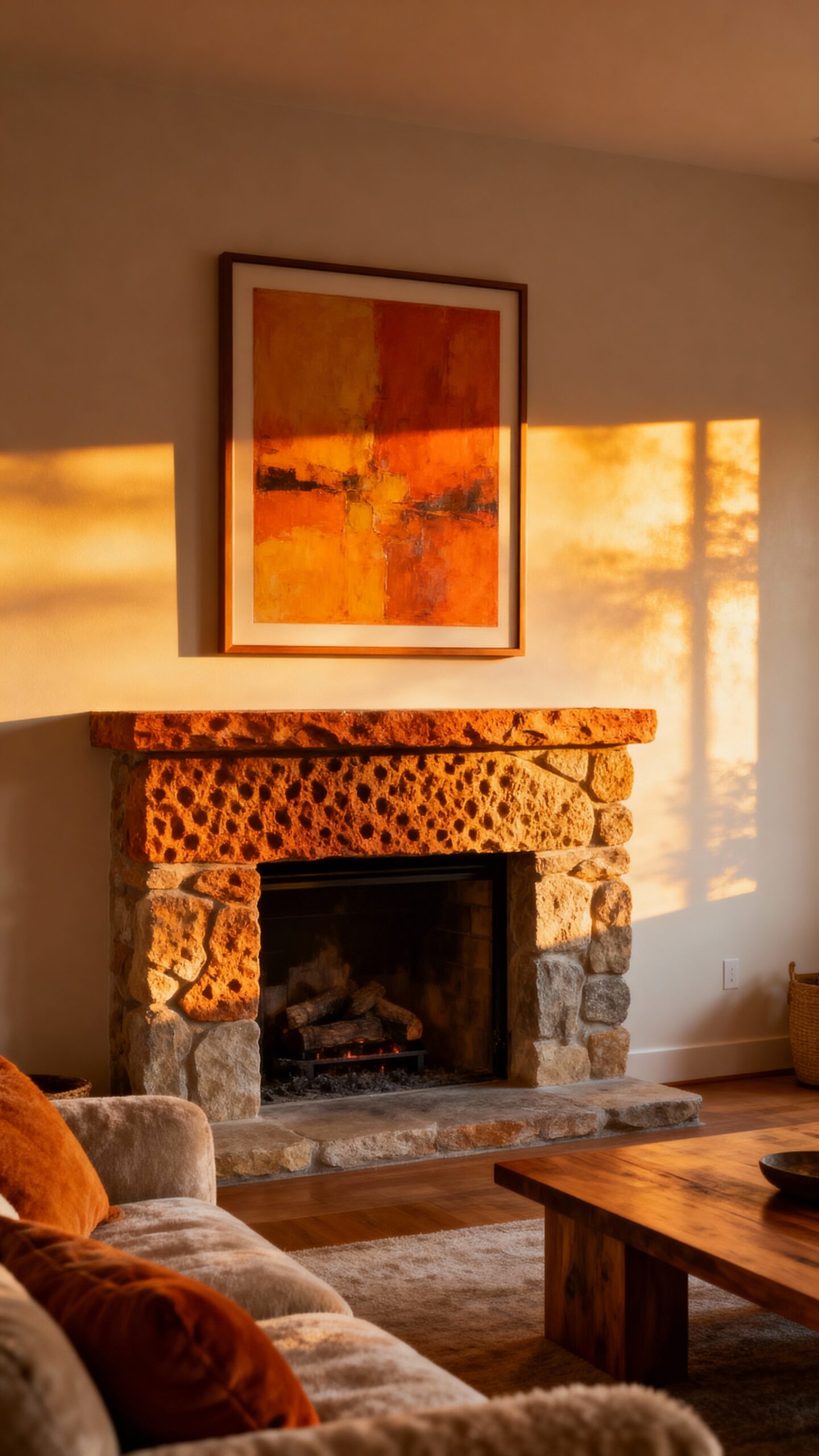 radiant inviting textured cozy atmosphere