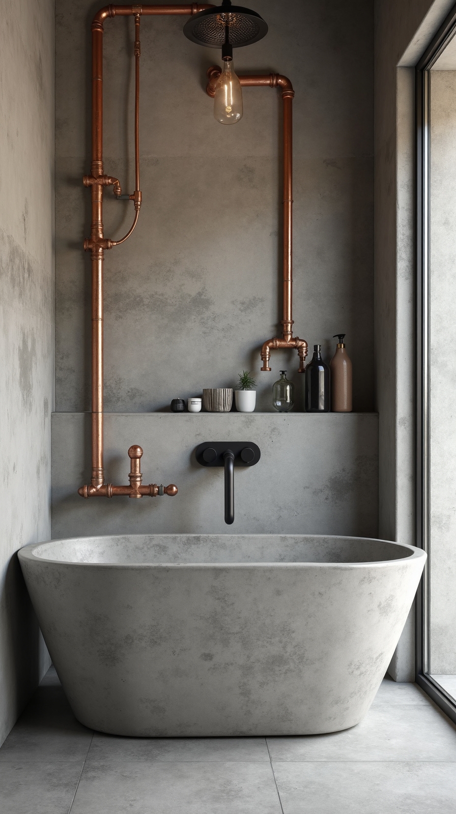 raw imperfect exposed industrial aesthetic