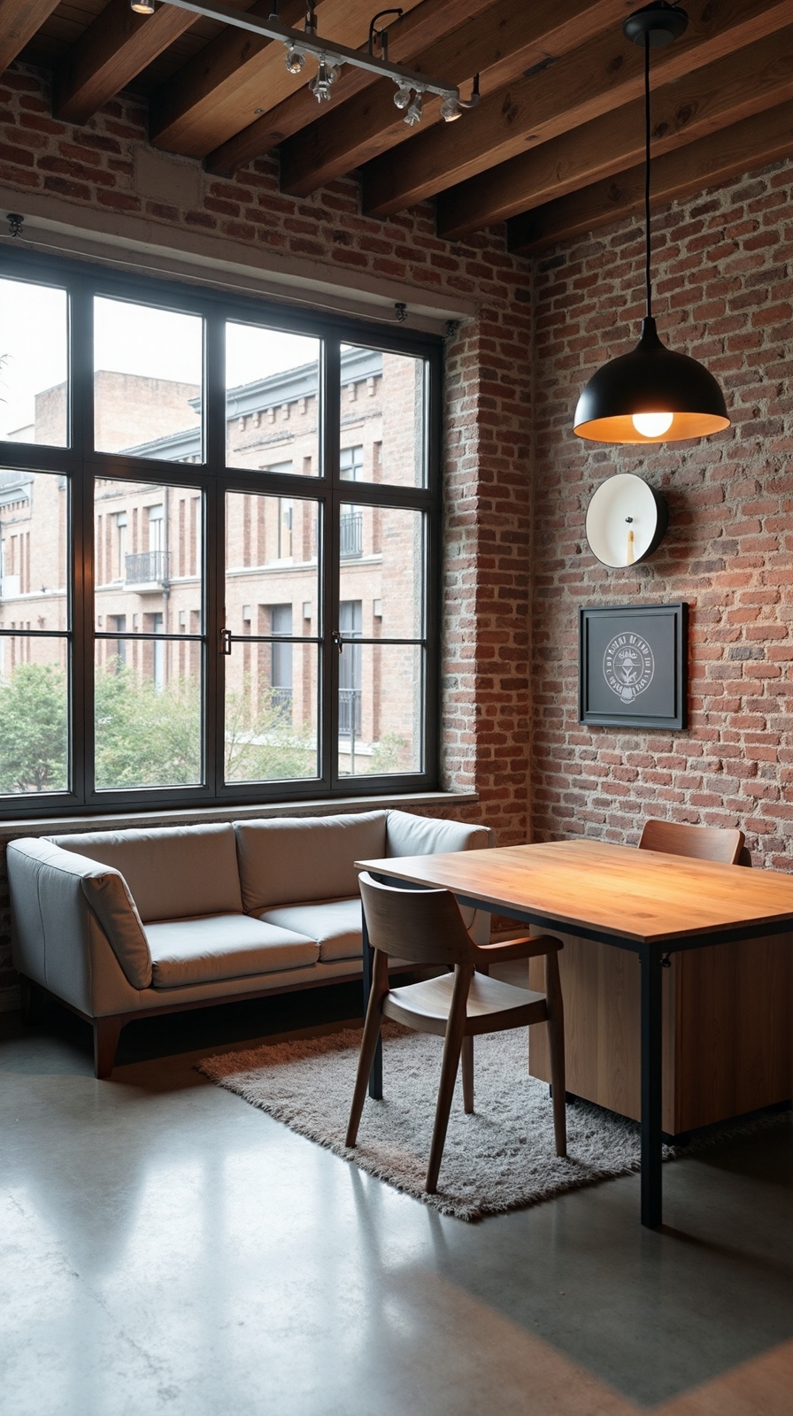 raw modern industrial loft charm