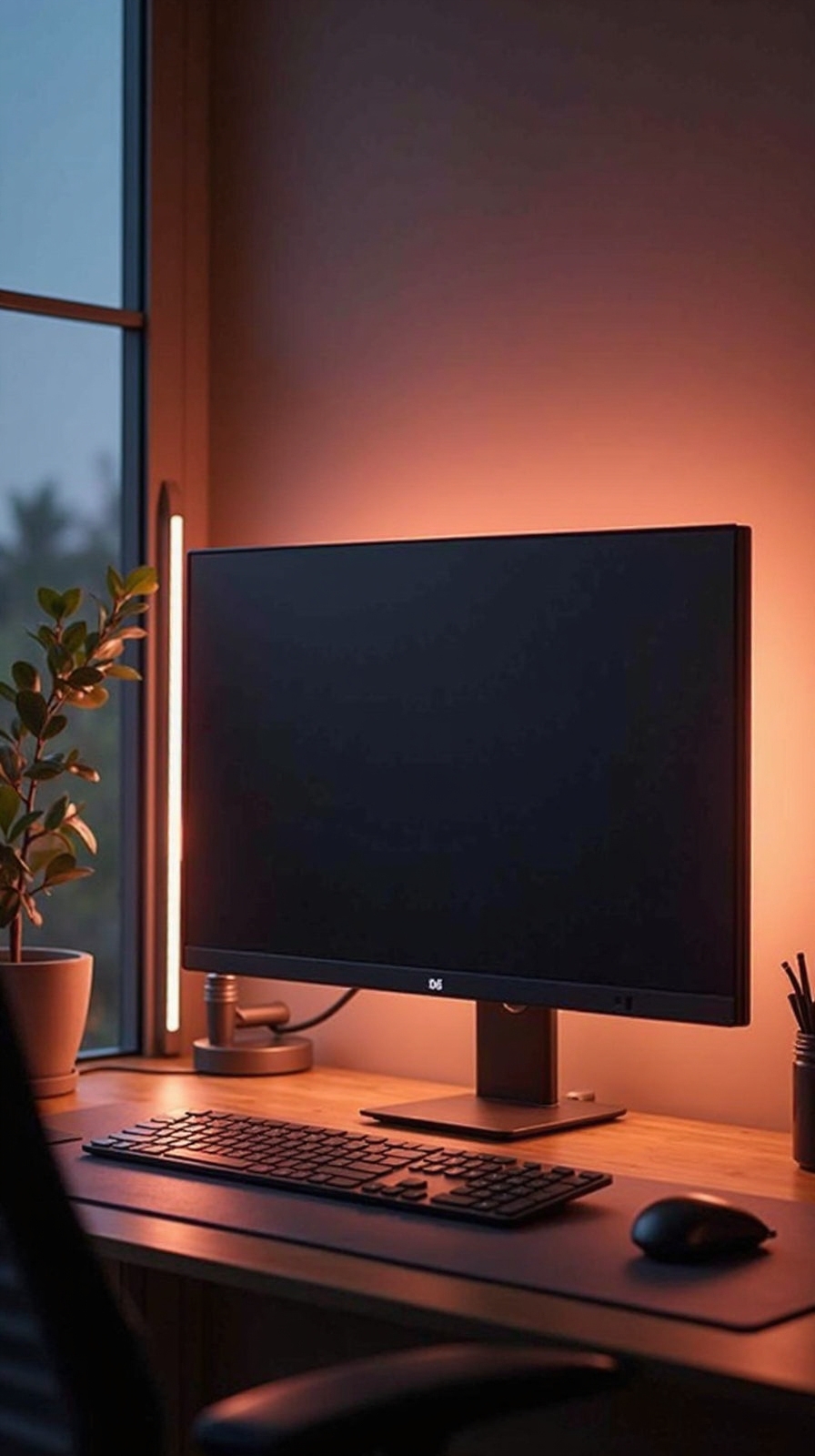 reduce eye strain monitor bias lighting