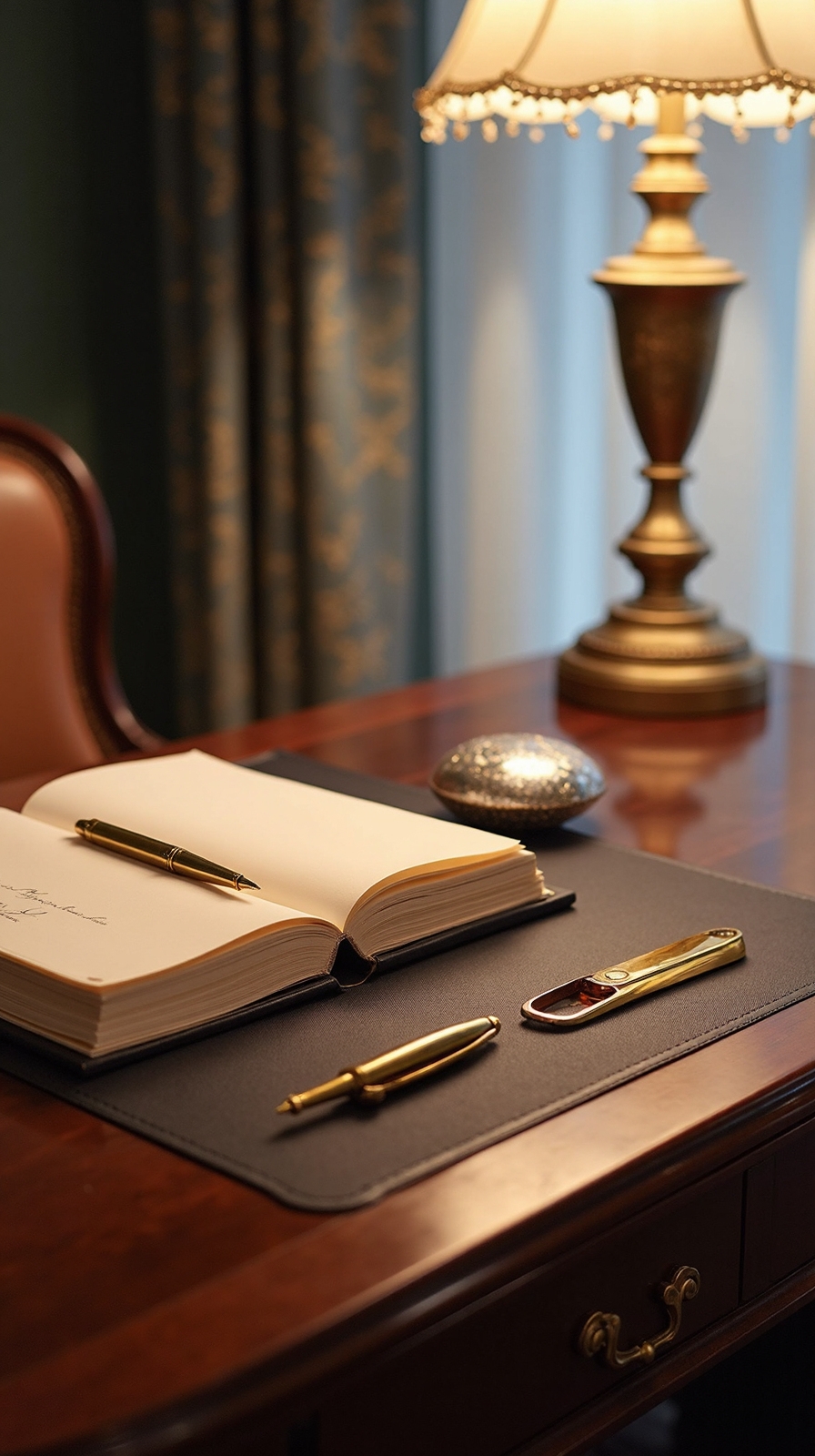 refined professional coordinated lustrous desk accessories
