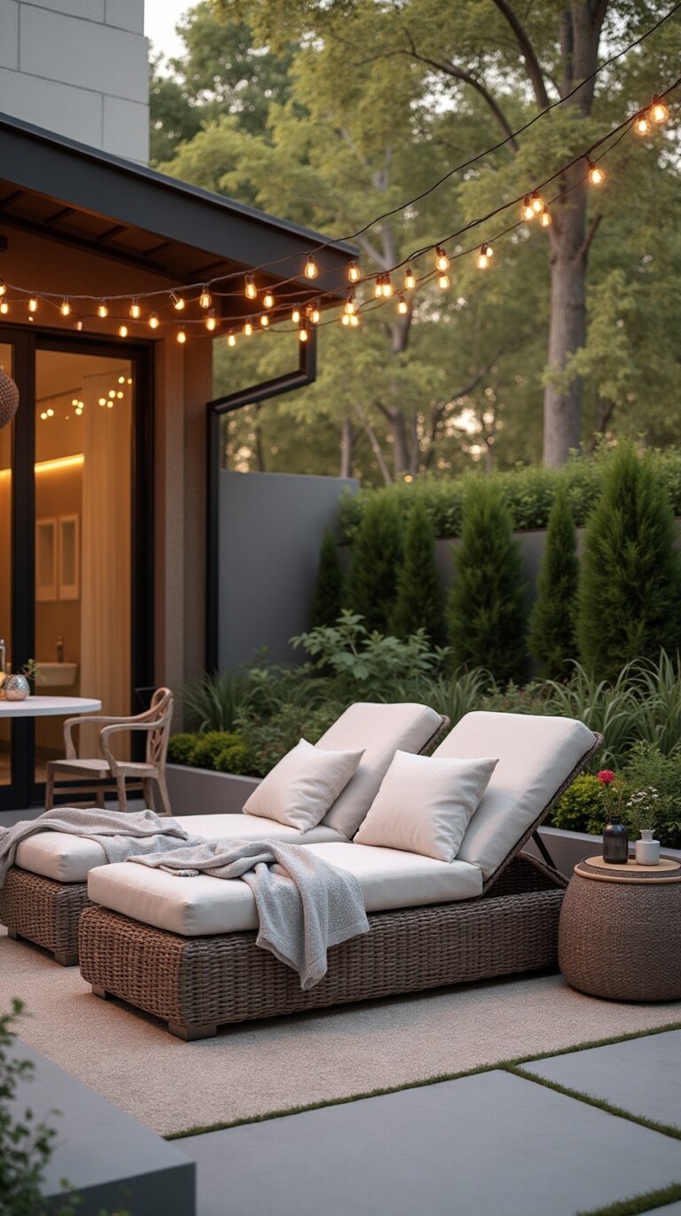 relaxing outdoor lounging patio ideas