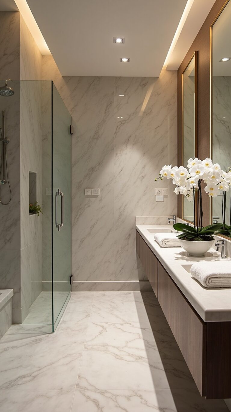 relaxing spa bathroom design ideas