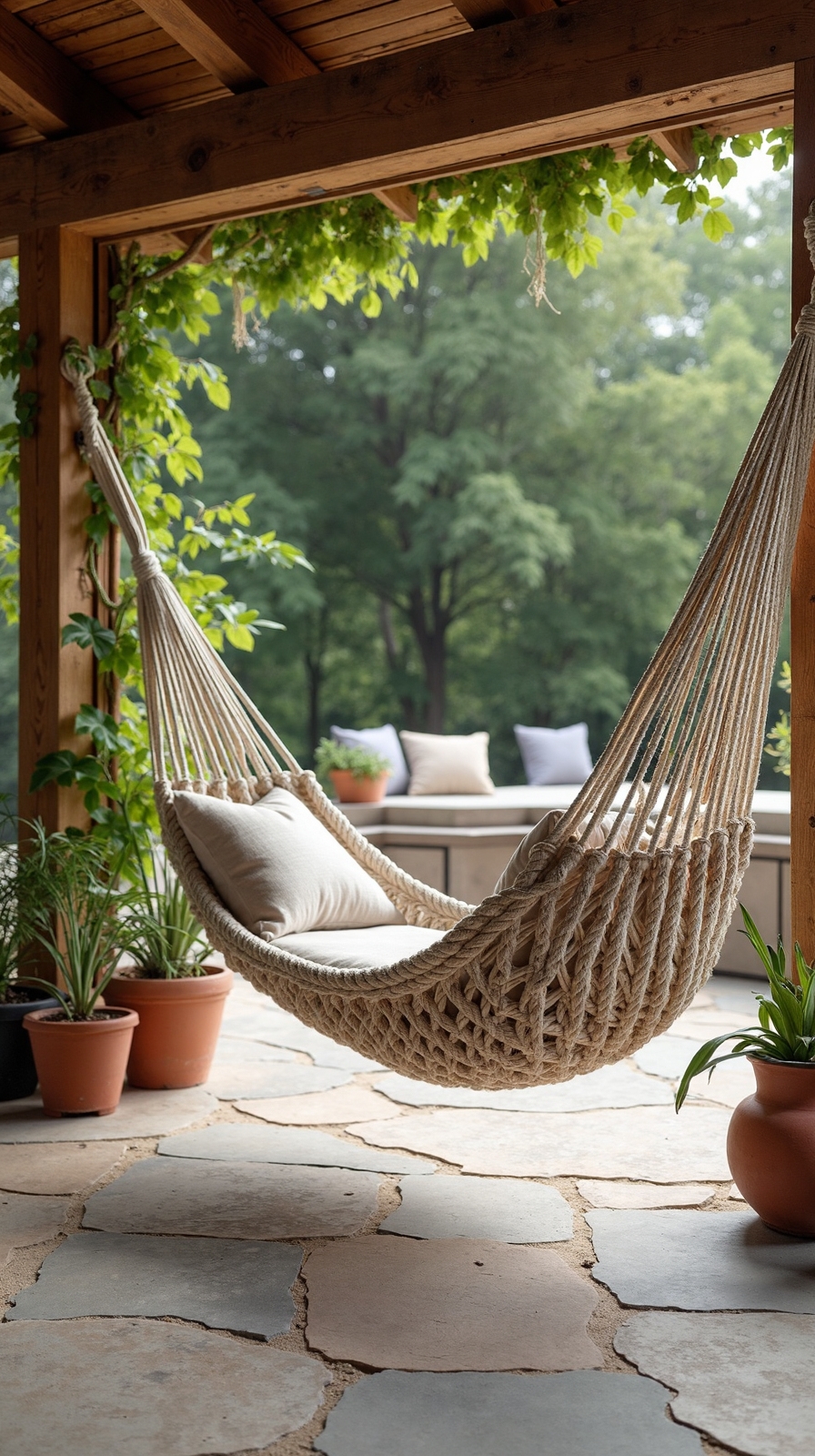 relaxing swaying seating retreat options