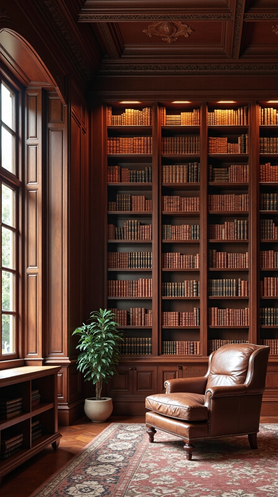 rich elegant commanding distinguished