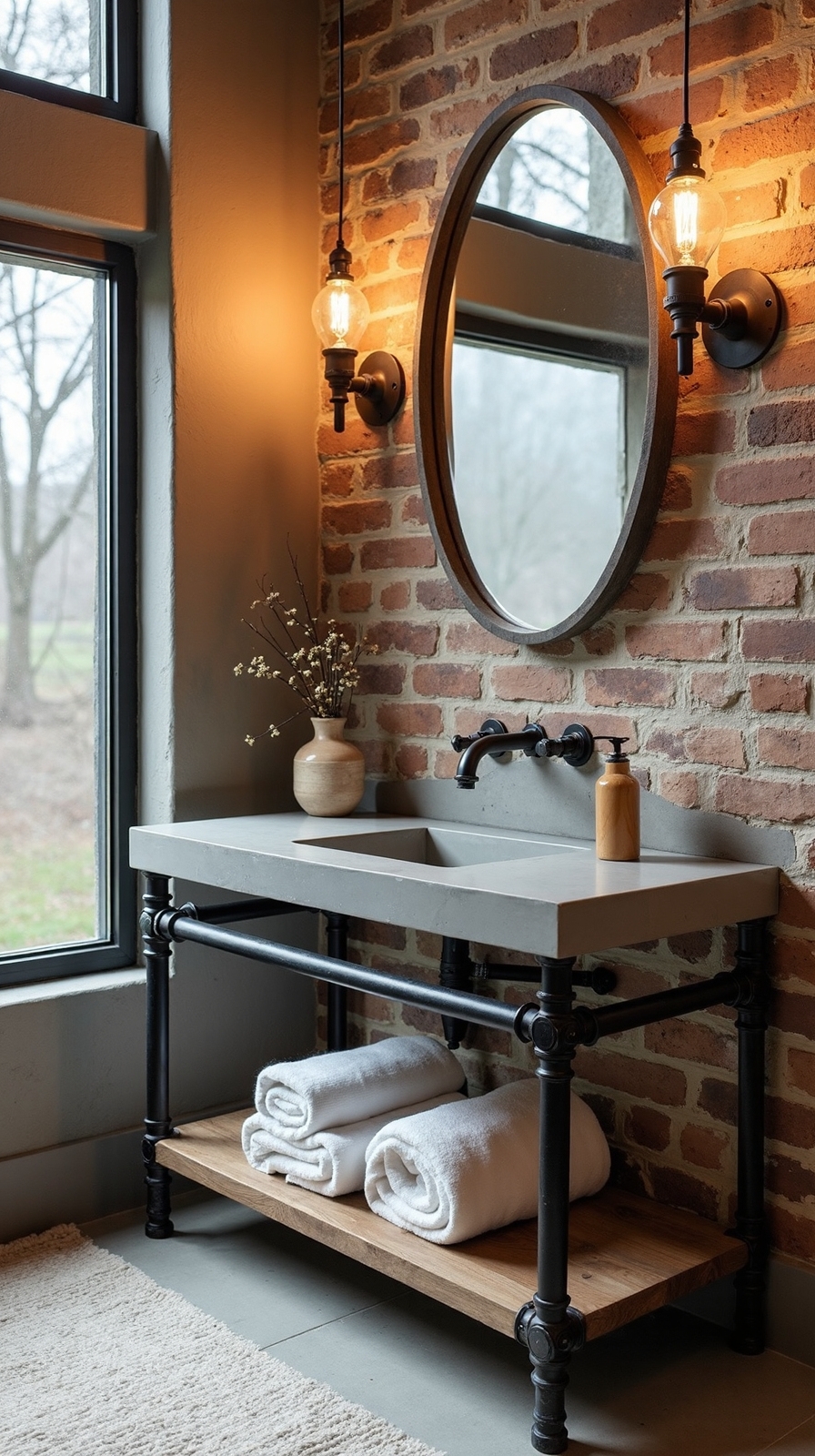 rugged contemporary industrial statement making