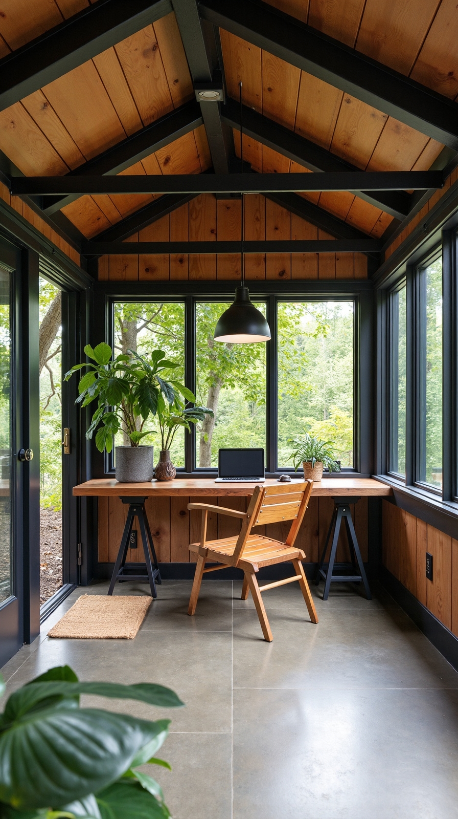 rugged modern unconventional inspirational industrial workspace