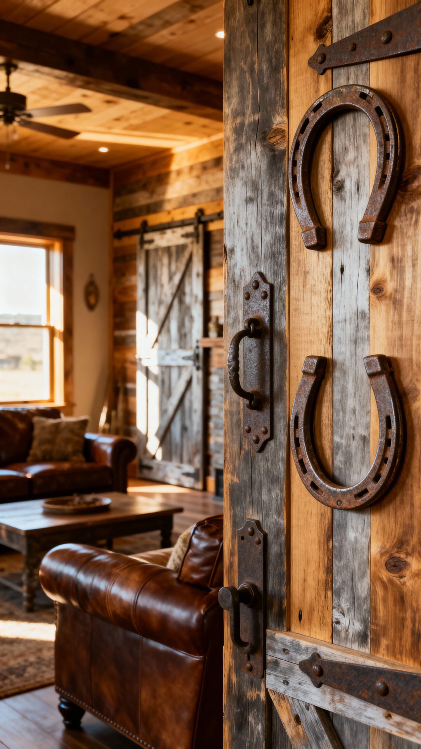 rustic authentic western inspired wall decor