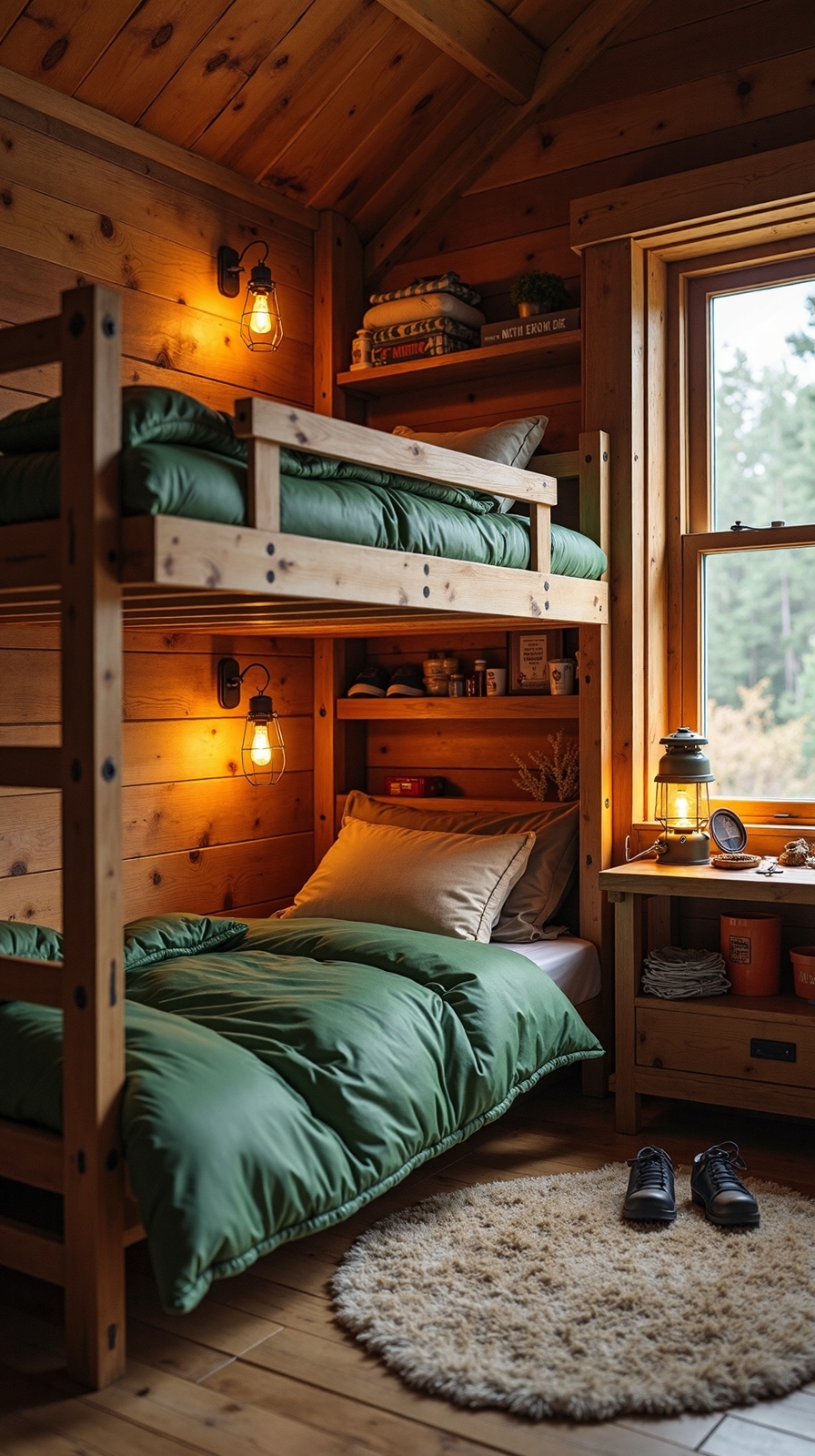 rustic camping bedroom adventure escapade
