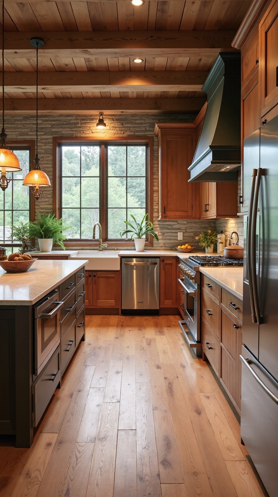 rustic charm durable ceramic planks