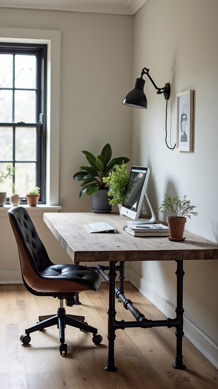 rustic charm modern functionality farmhouse workspace