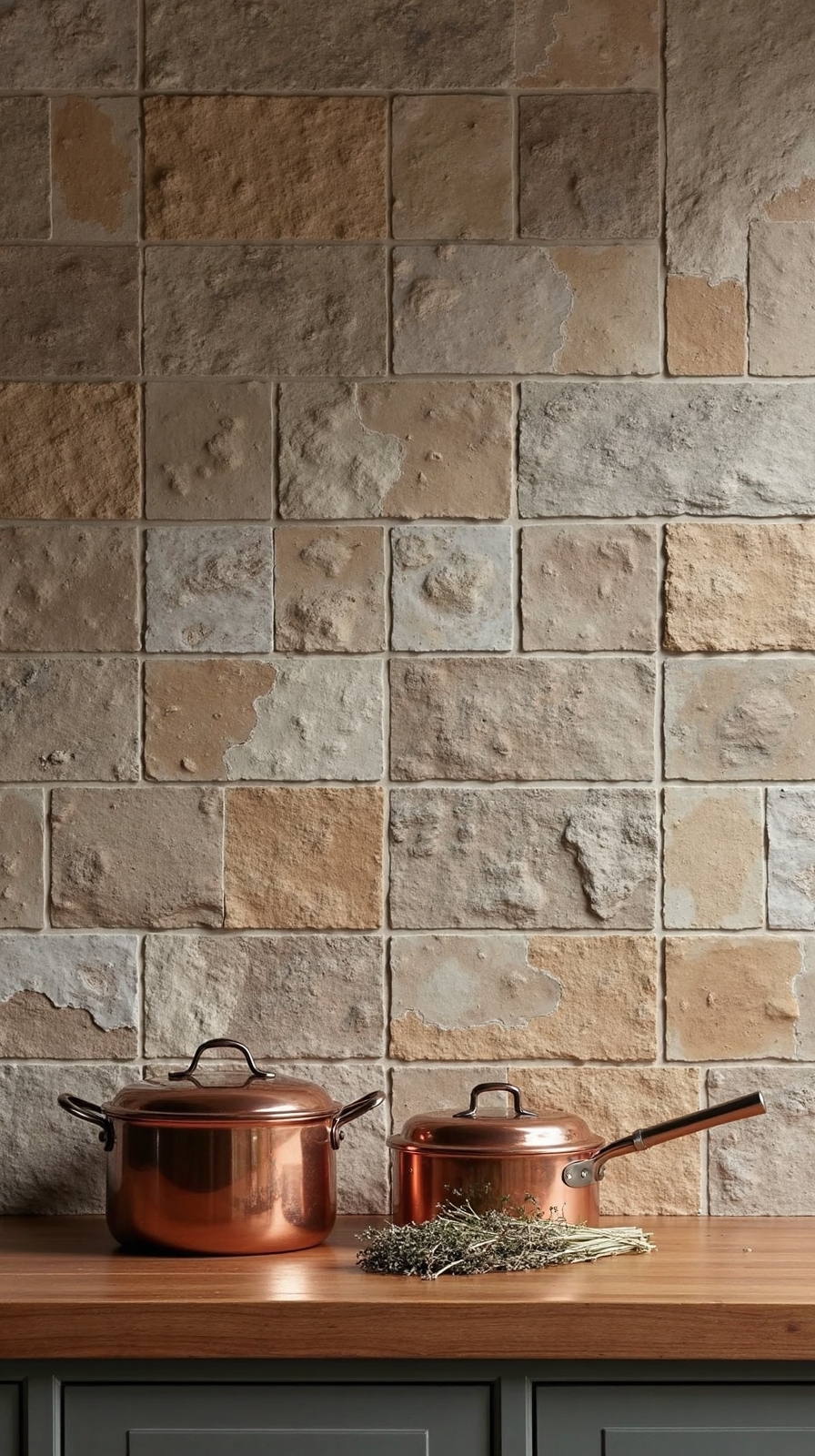 rustic charm with natural stone