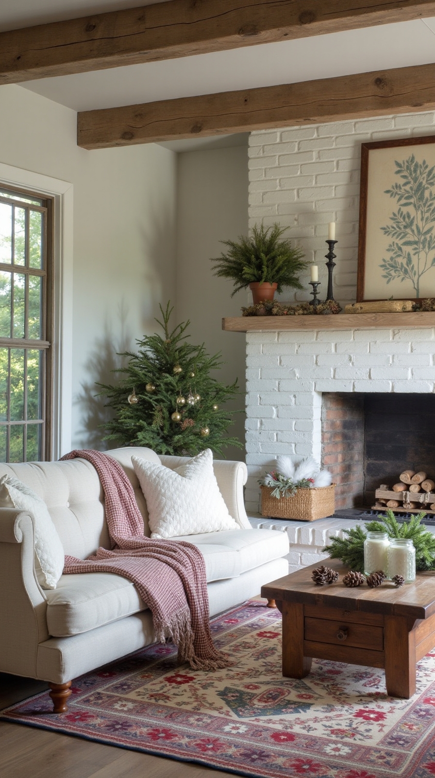rustic charming farmhouse winter decor ideas