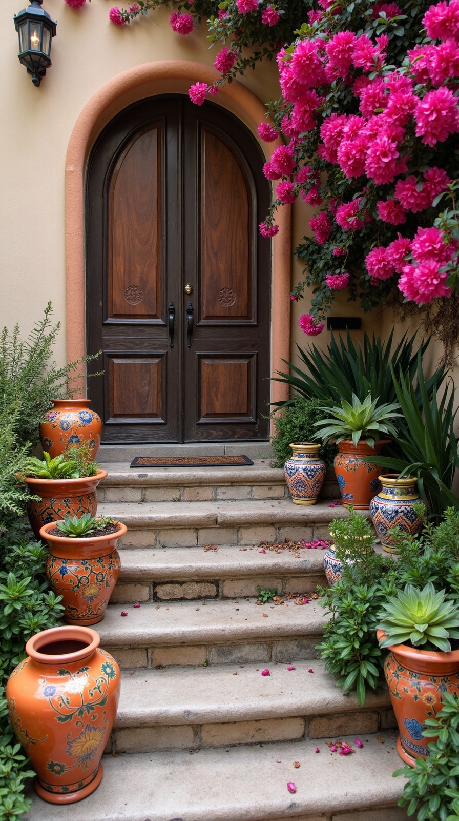 rustic cultural decorative layered