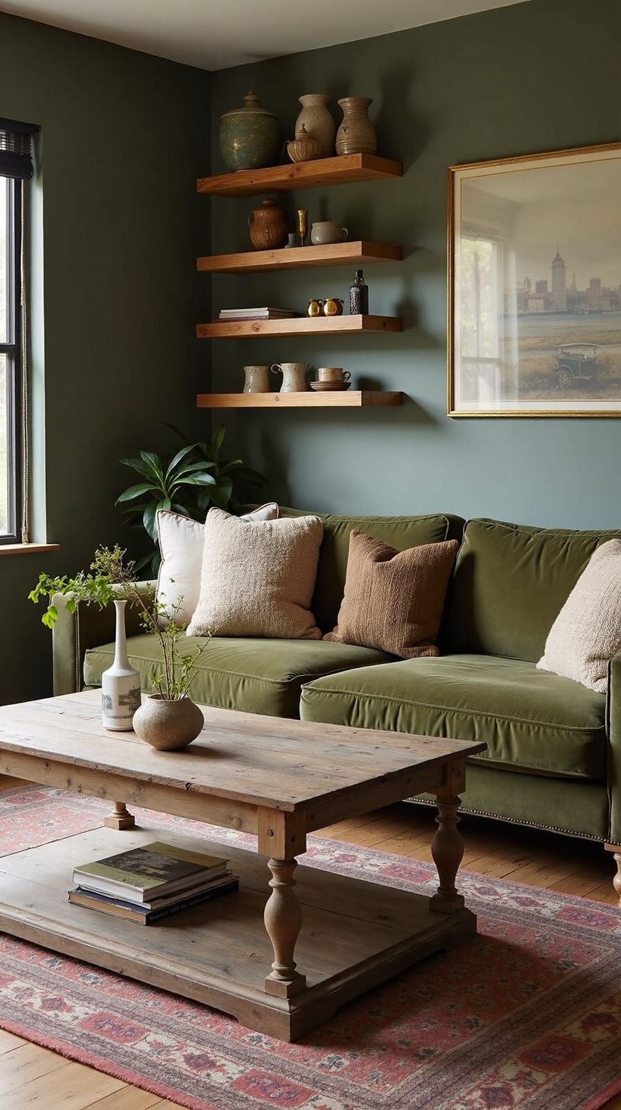 rustic harmony with organic textures