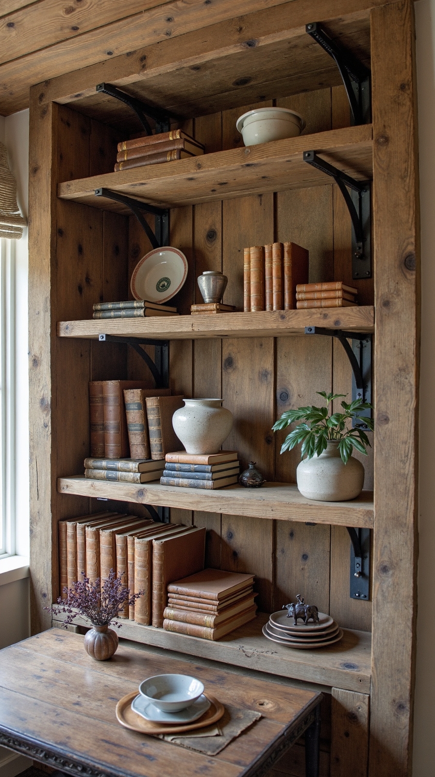 rustic industrial versatile adaptable