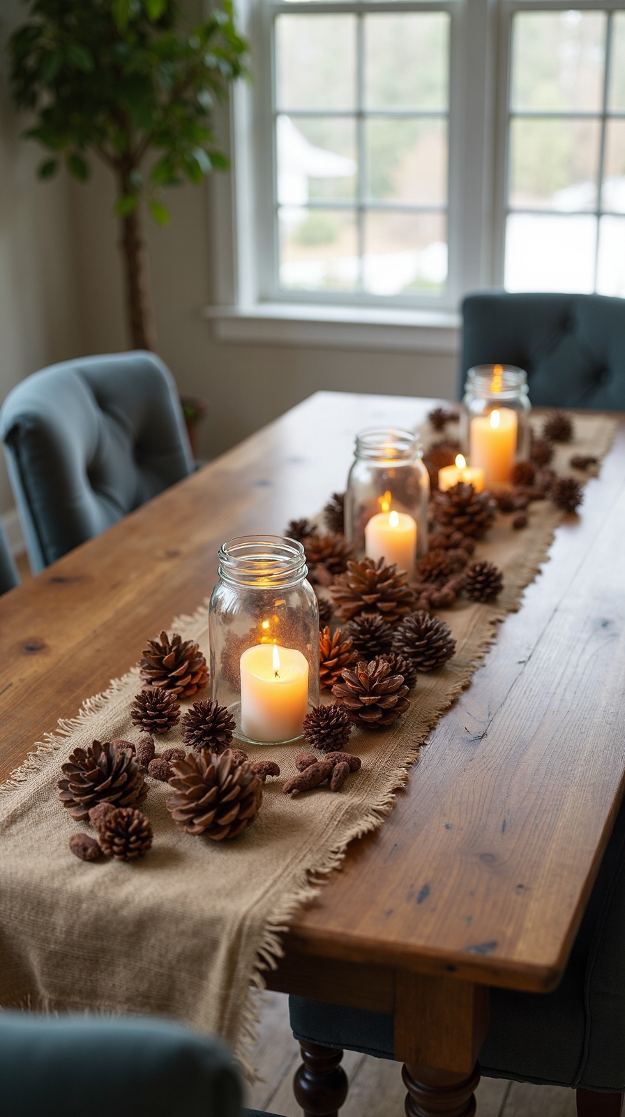 rustic natural textured cozy