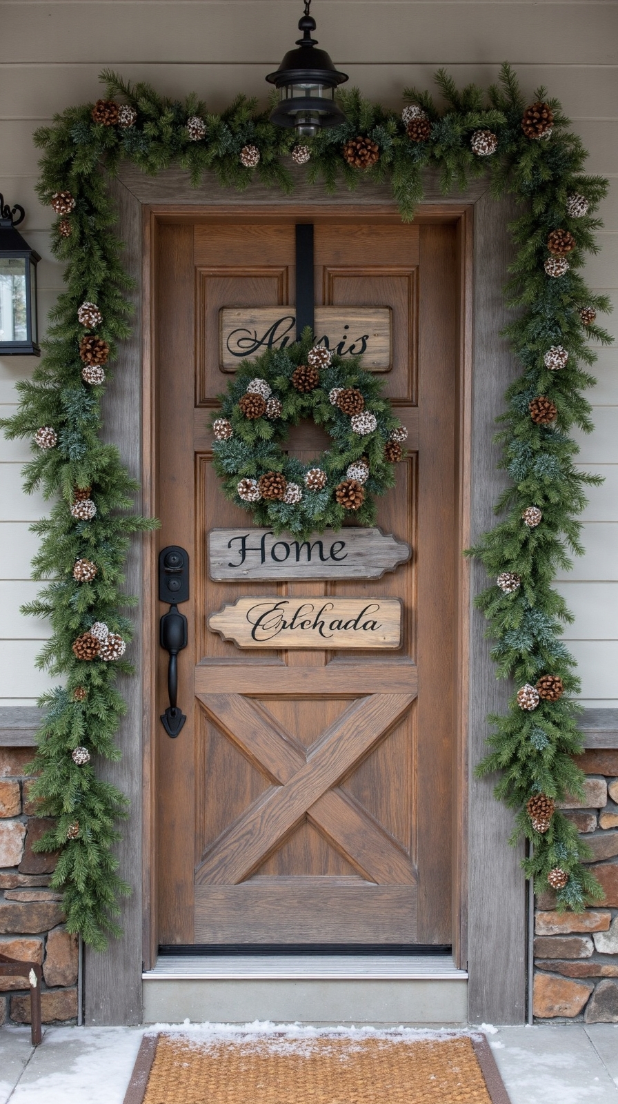 rustic weathered farmhouse inspired reconfigurable