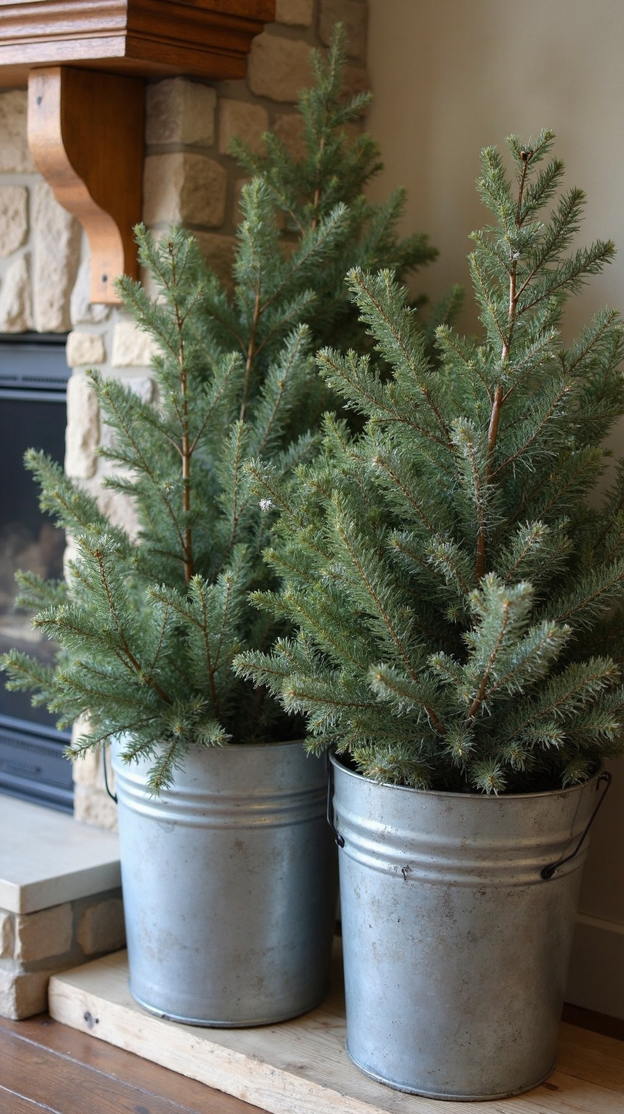 rustic winter charm decor