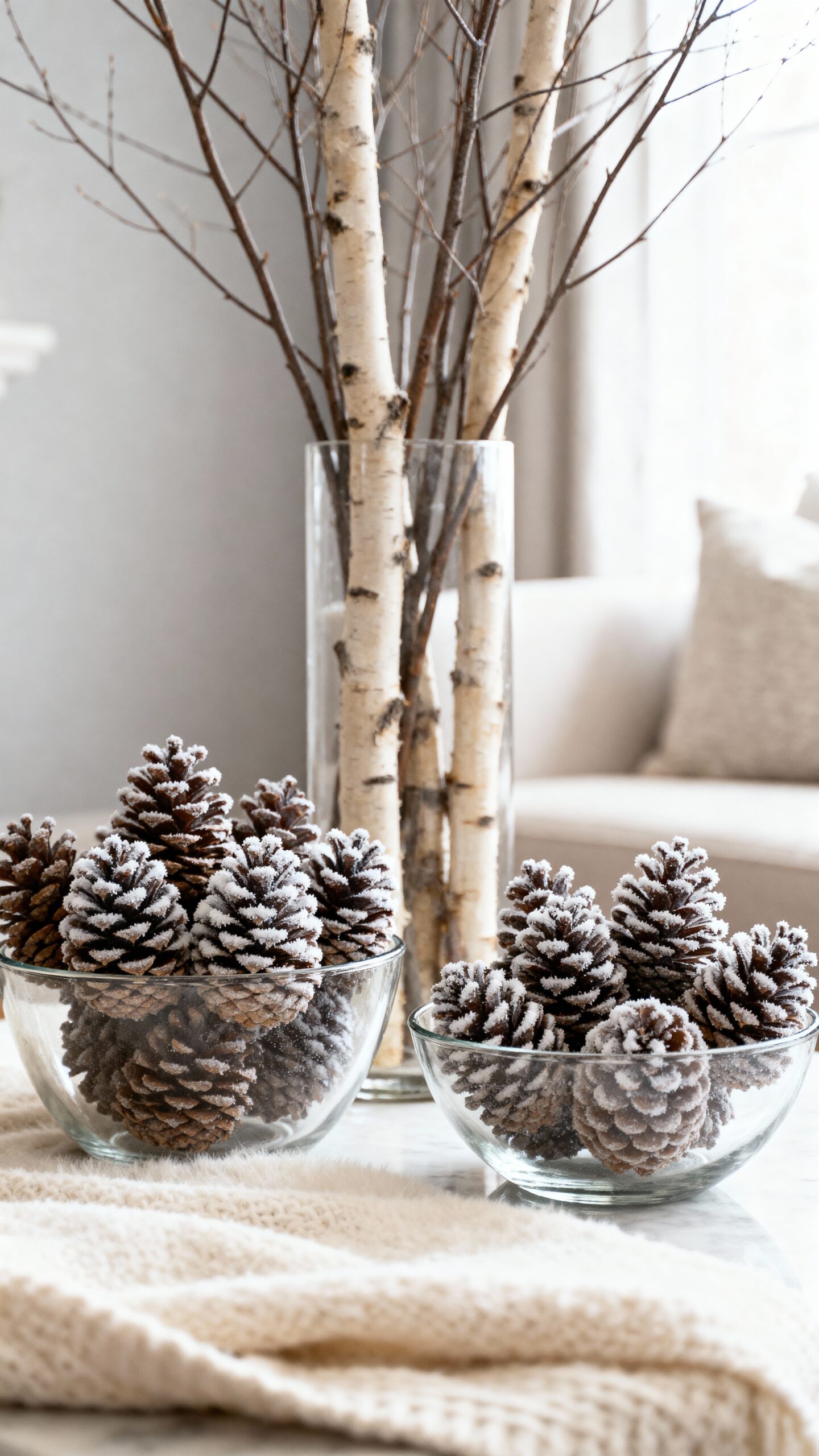 rustic winter charm with nature