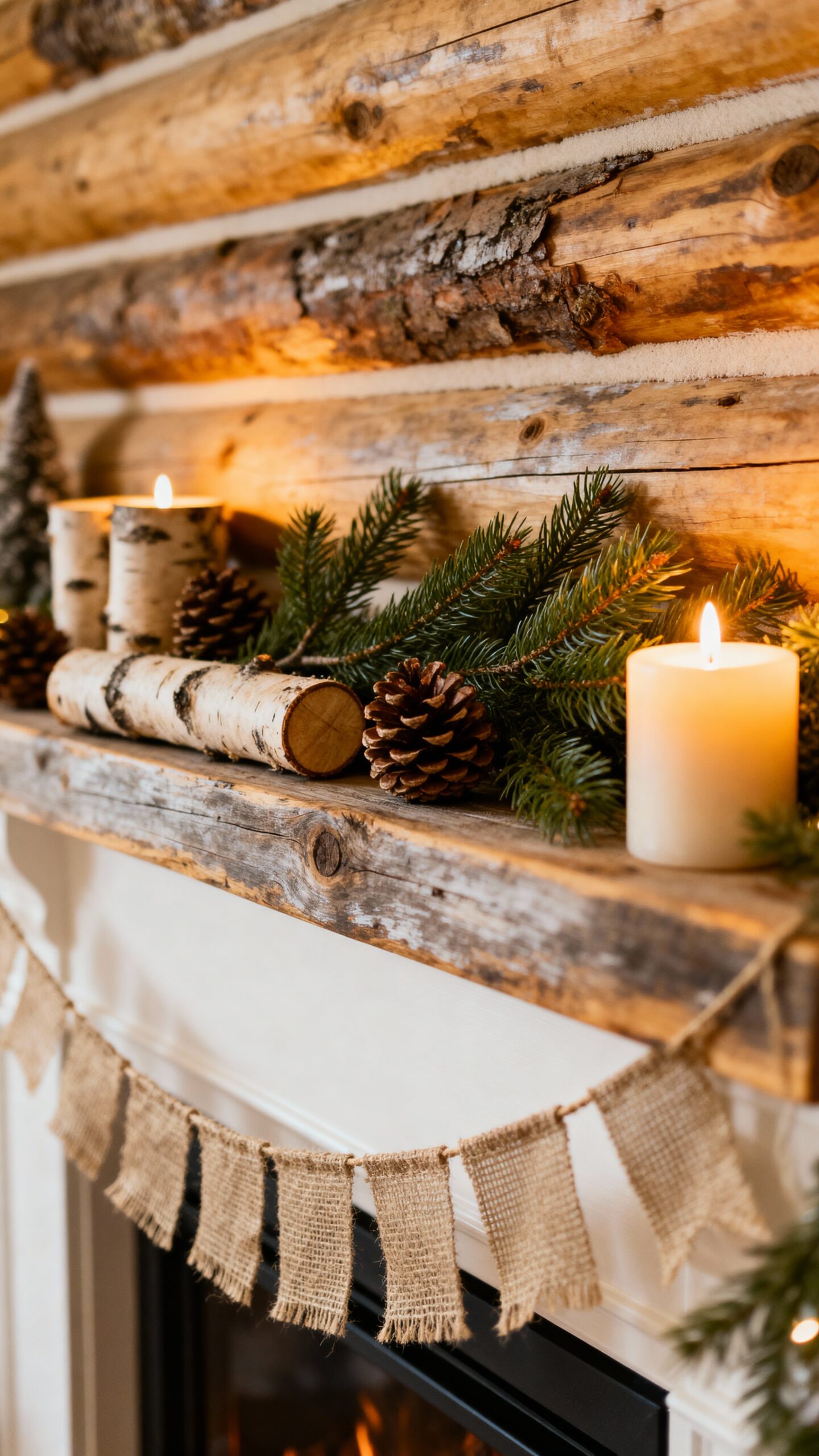 rustic woodland natural cozy