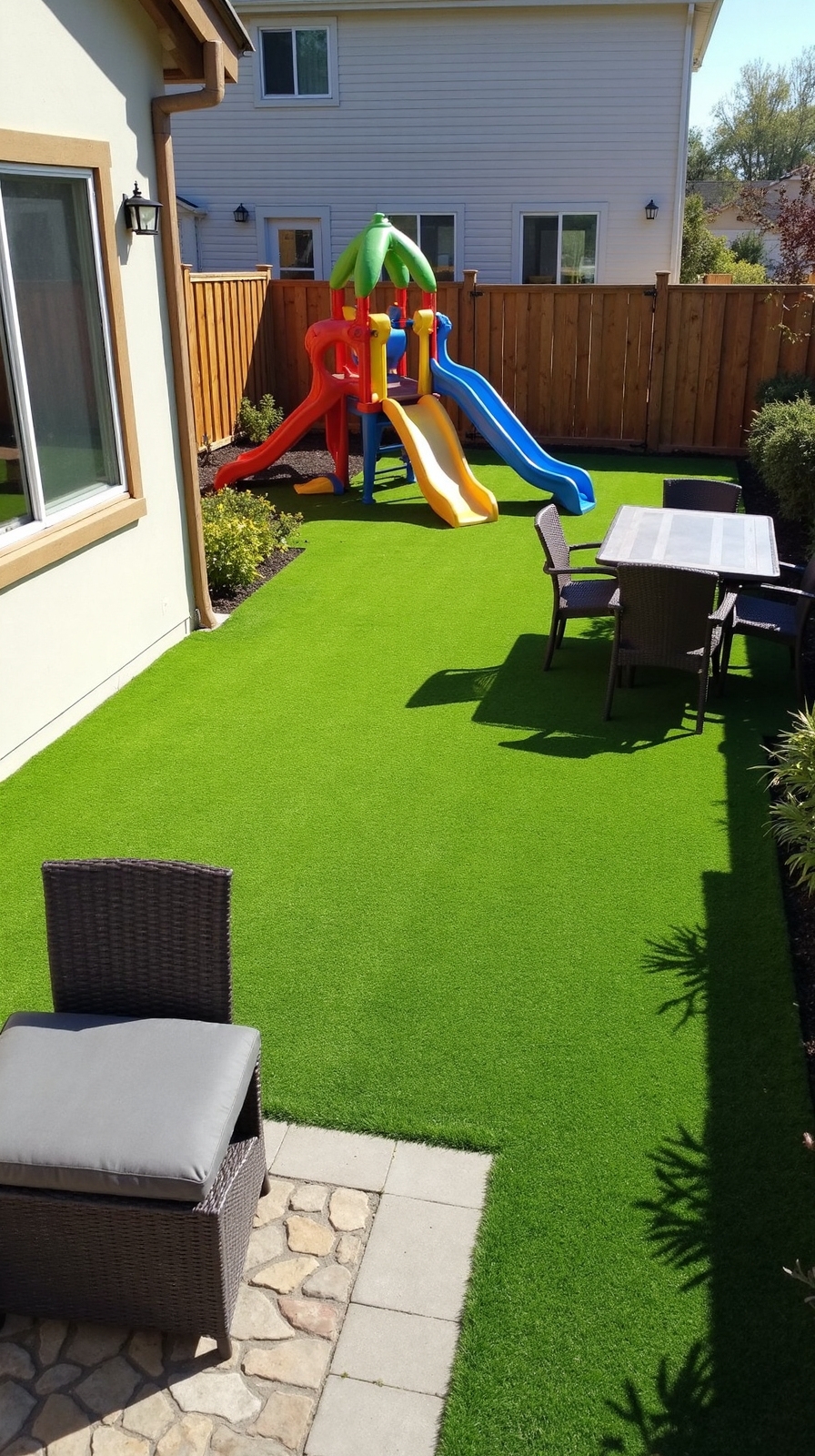 safe cushioned play space