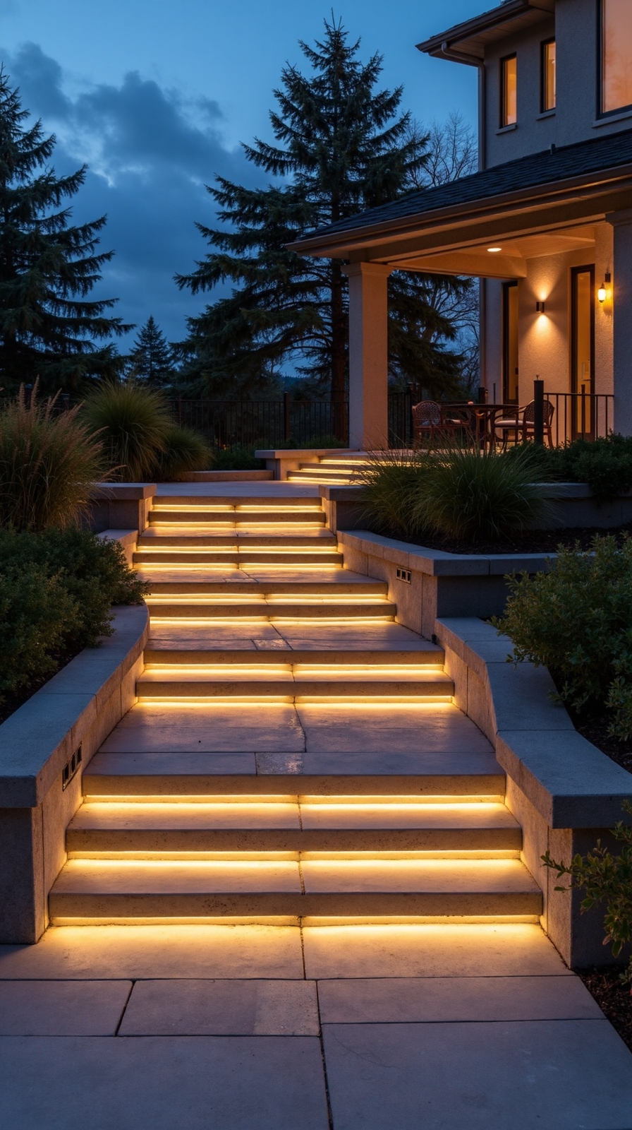 safe sophisticated outdoor pathway