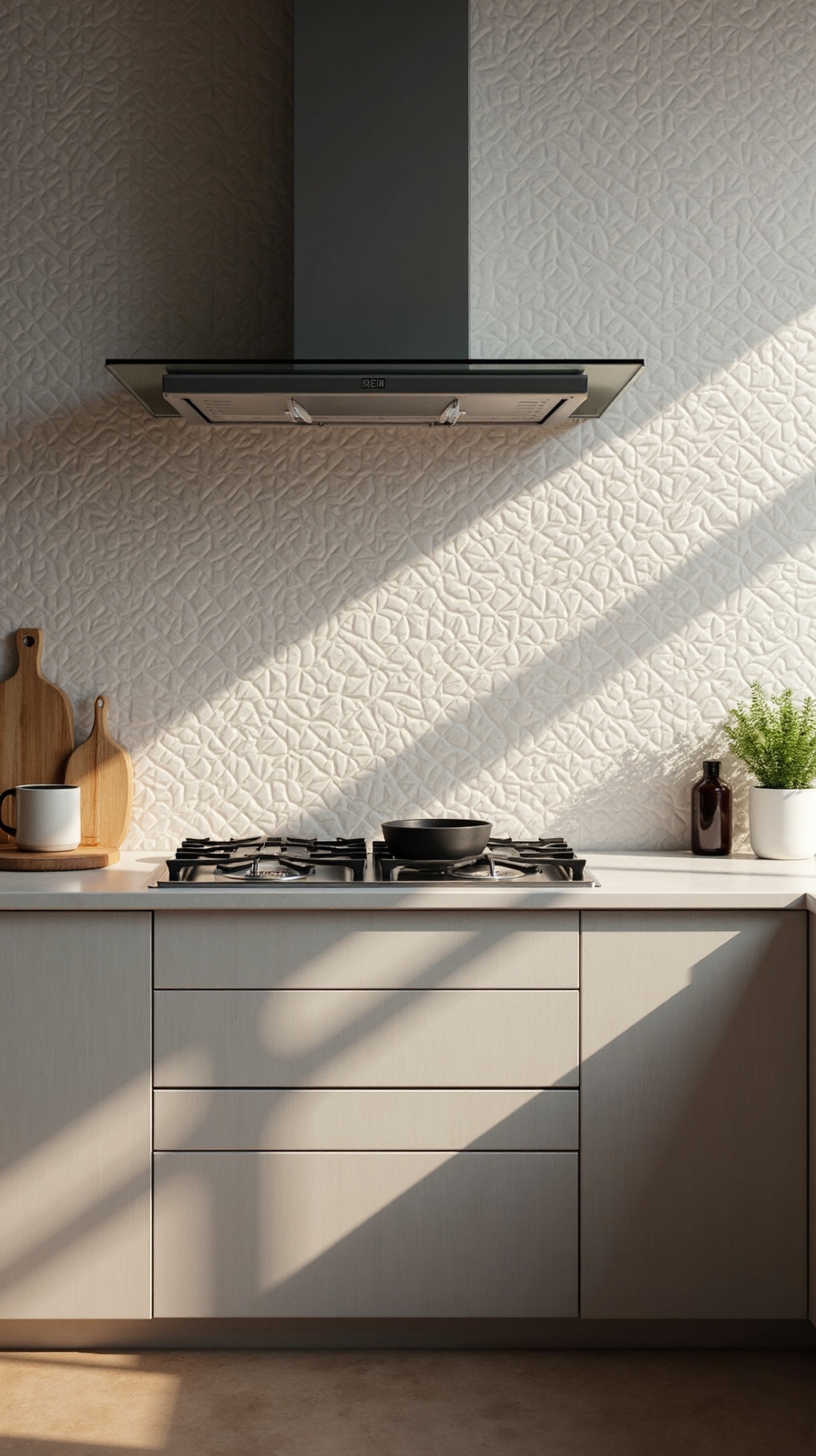 sculptural textured dimensional visually compelling