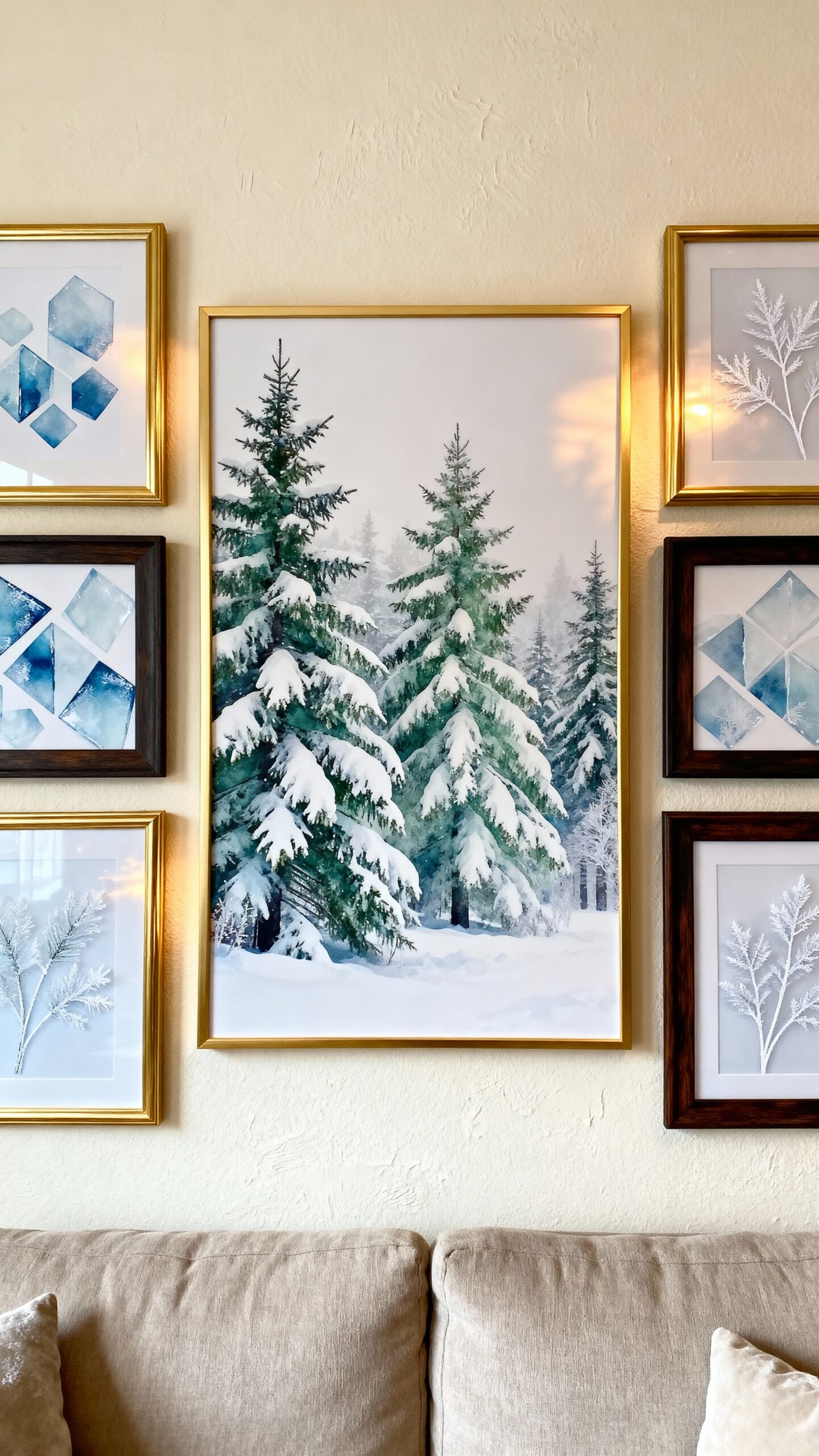 seasonal artwork for cozy winter