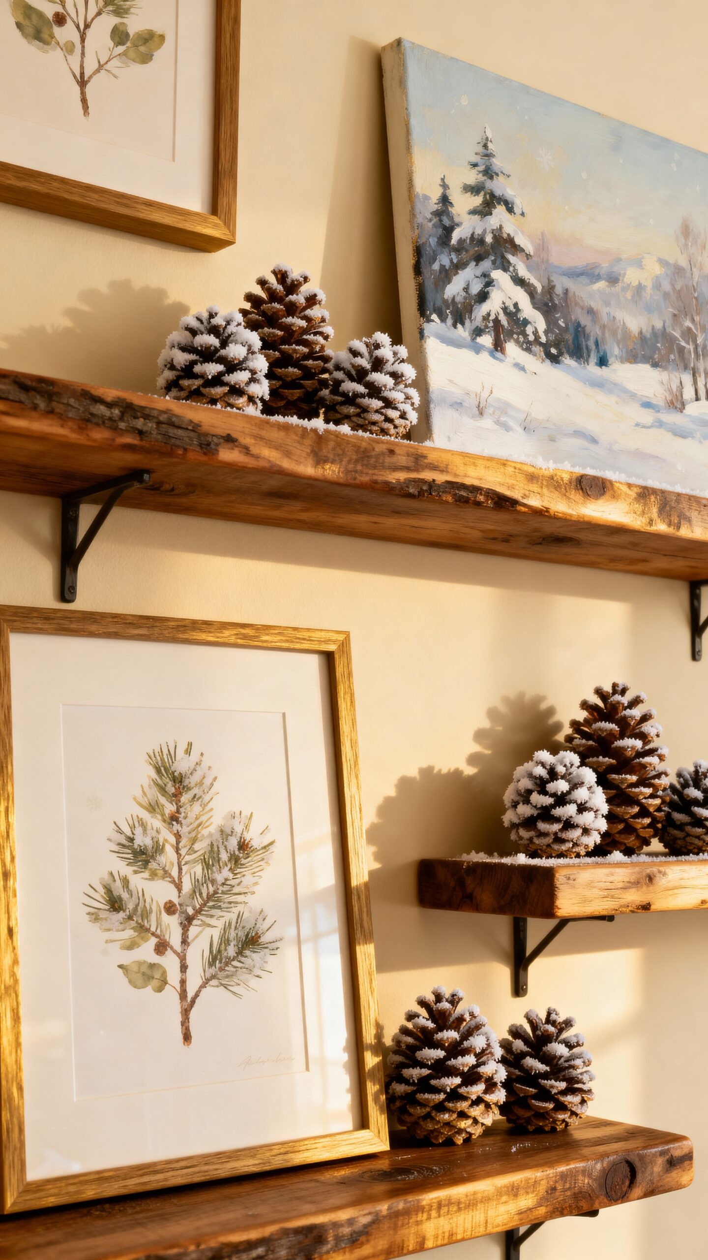 seasonal artwork for winter decor