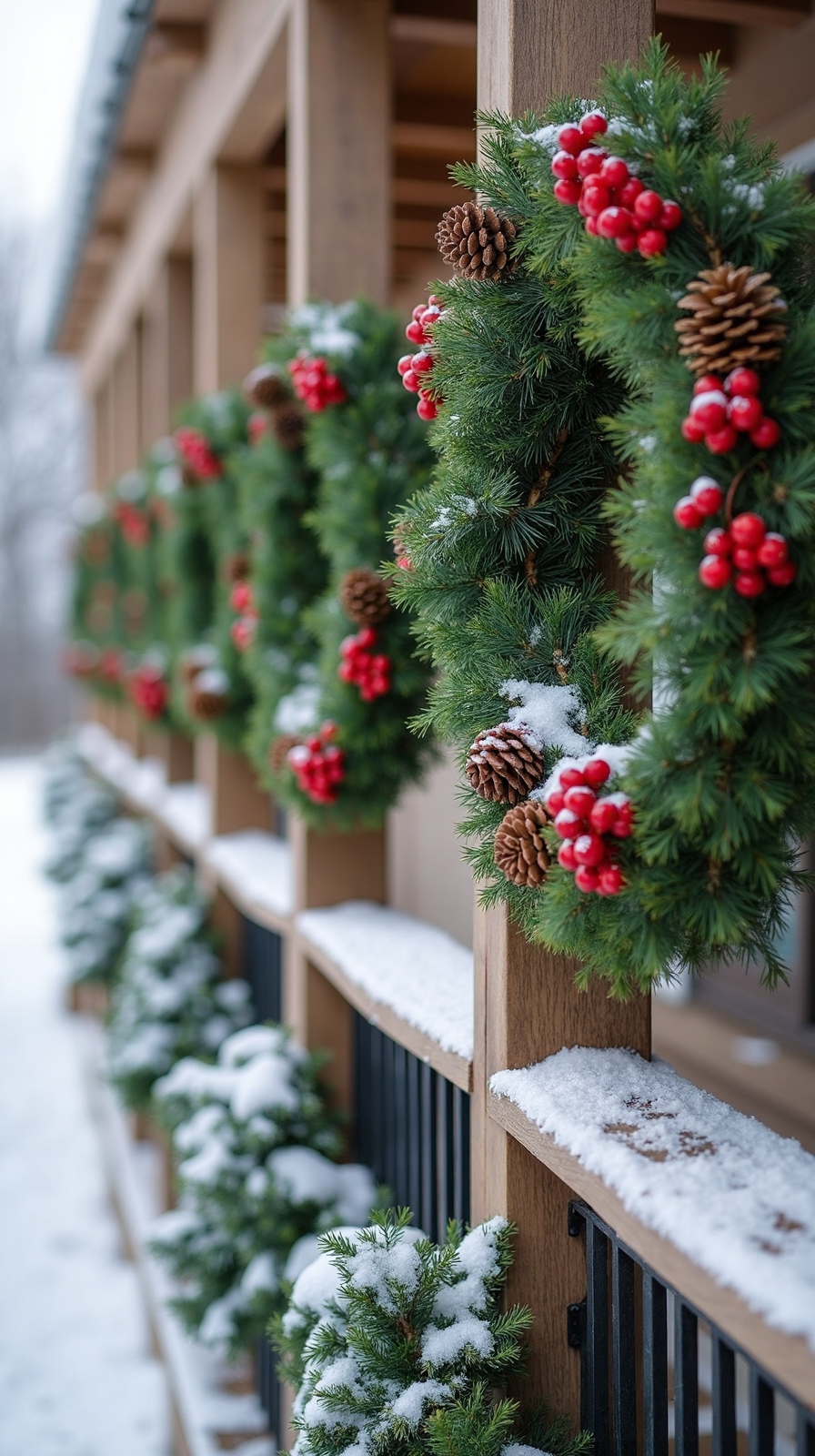 seasonal winter outdoor decorations