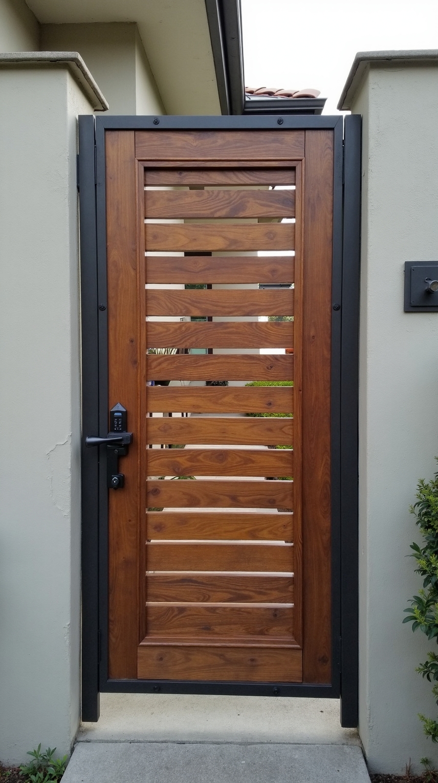 secure private outdoor sanctuary