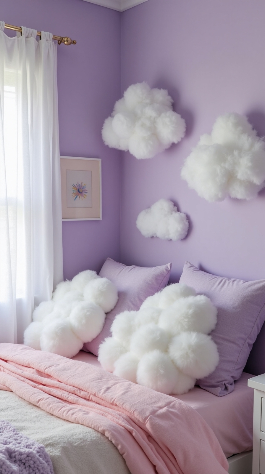 serene dreamlike cloud inspired bedroom decor