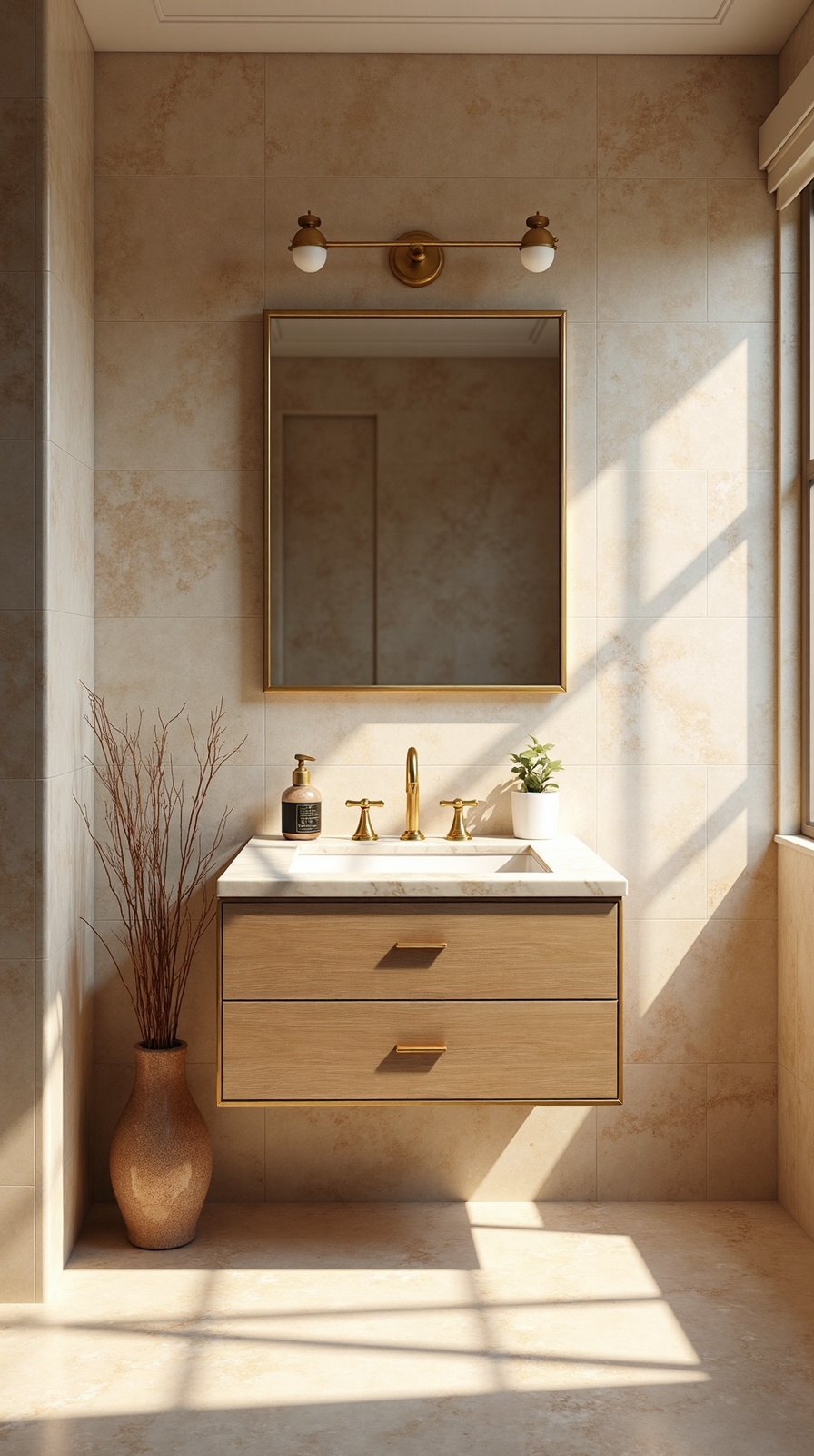 serene earthy timeless natural retreat