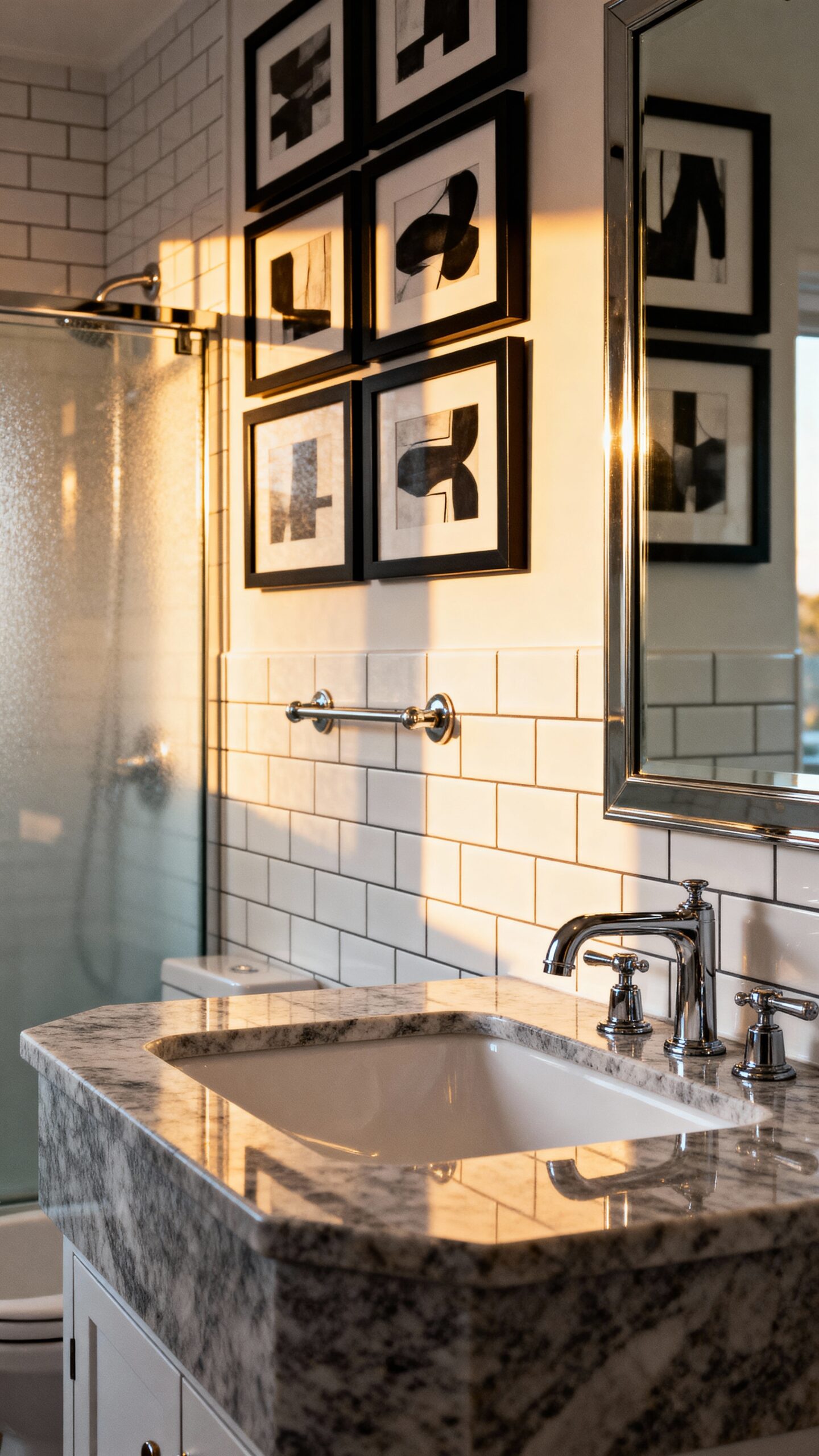 serene monochrome nature inspired art gallery