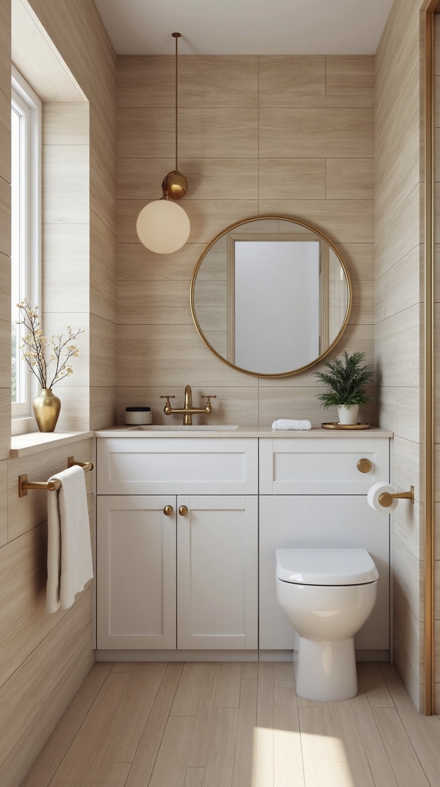 serene natural sophisticated expansive