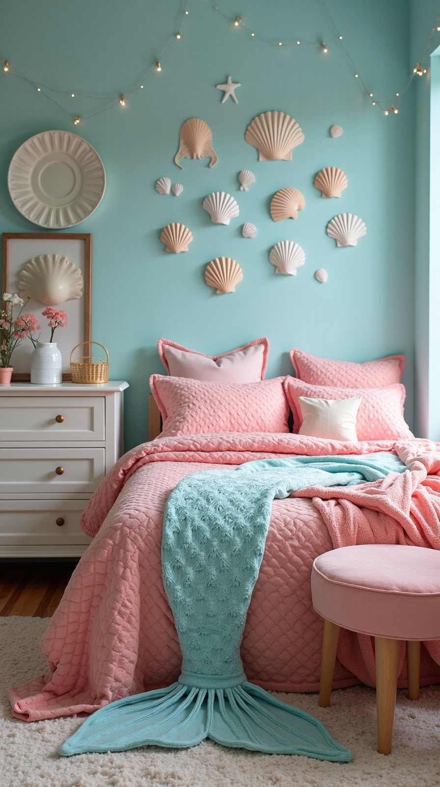 shimmering underwater mermaid fantasy retreat