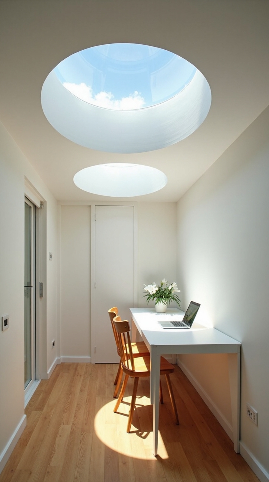 skylights and sun tunnels for workspaces