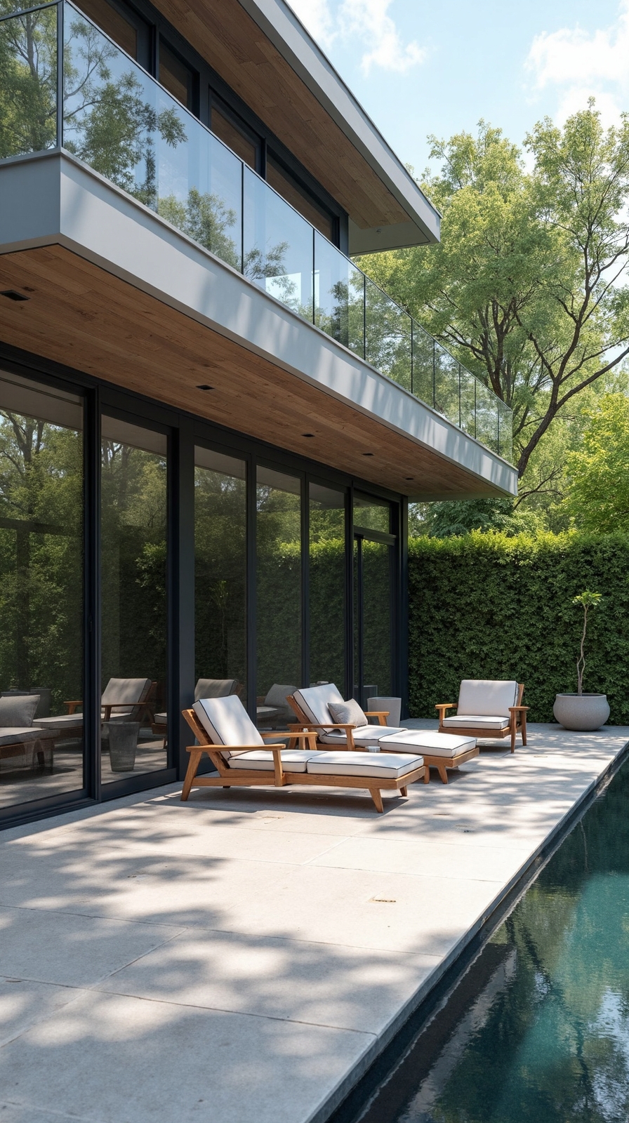 sleek contemporary durable customizable patio enclosures