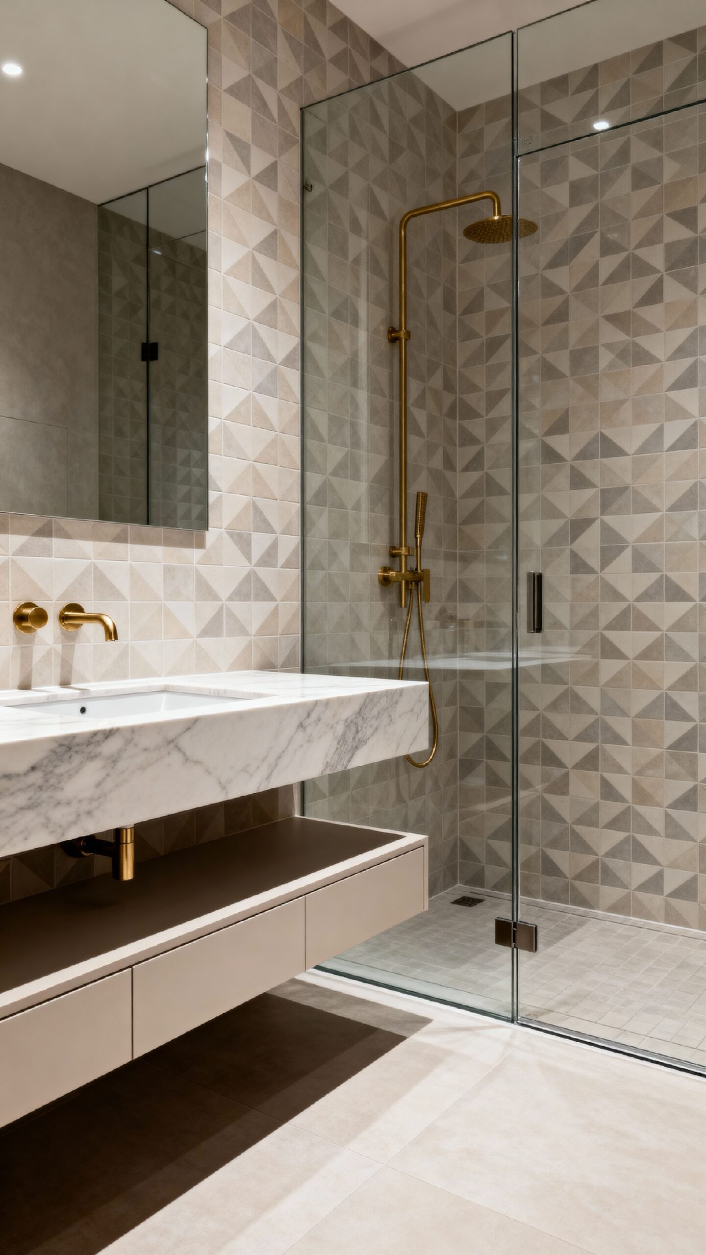 sleek sophisticated bathroom design ideas