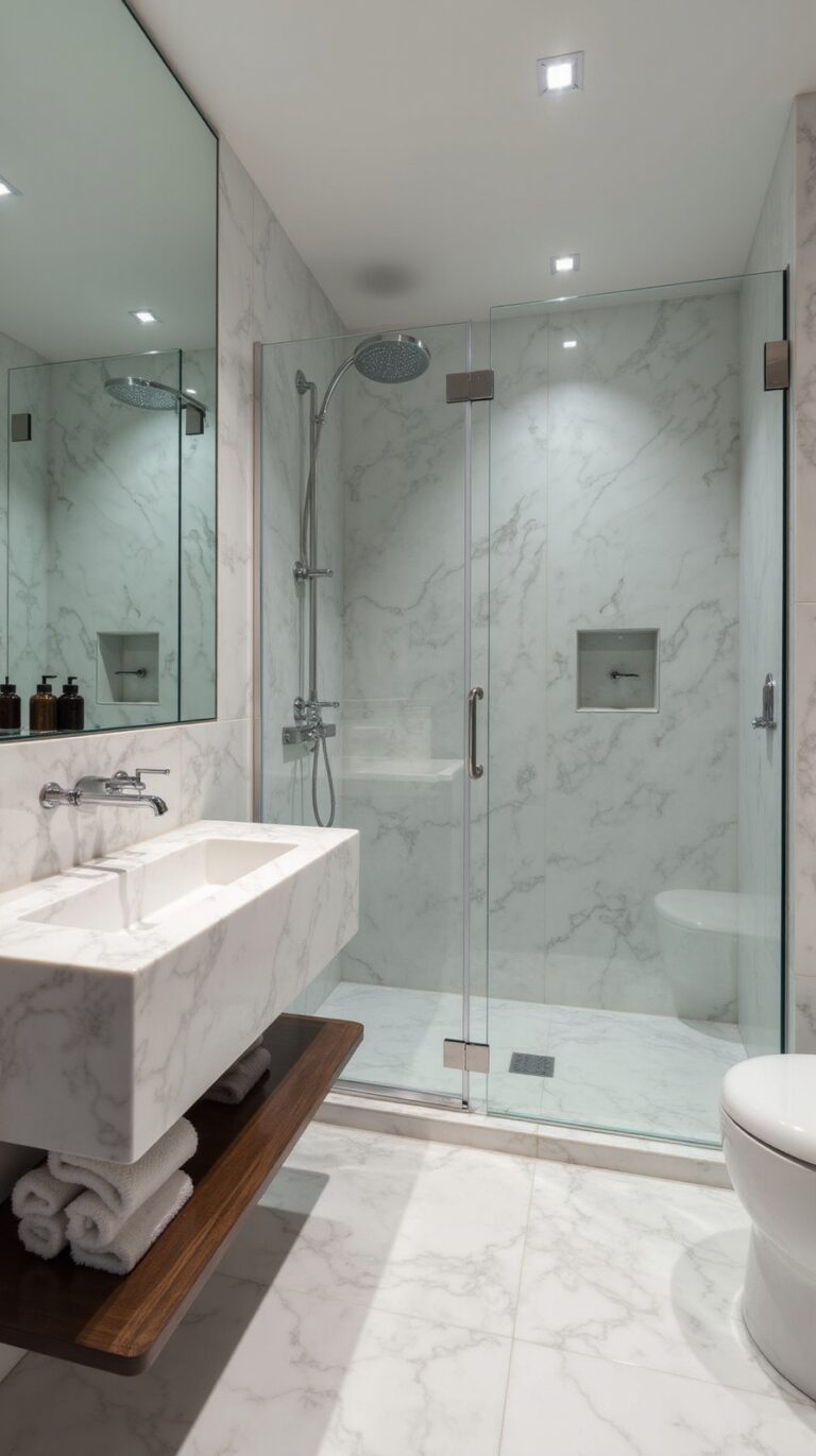 sleek sophisticated modern bathroom ideas