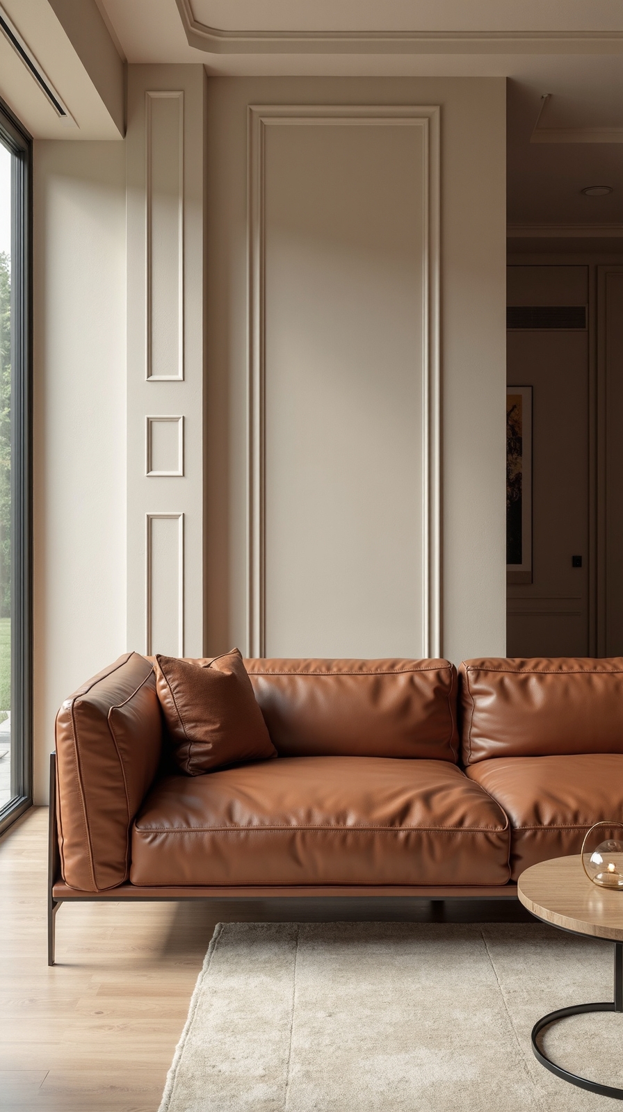 sleek sophisticated streamlined neutral