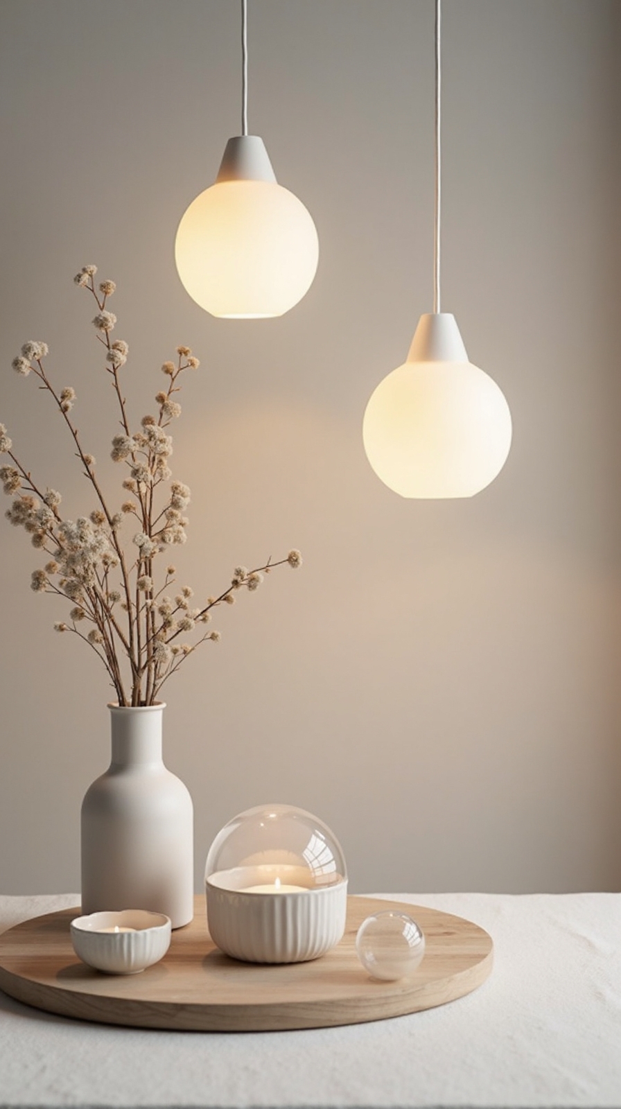 soft glowing versatile winter lighting